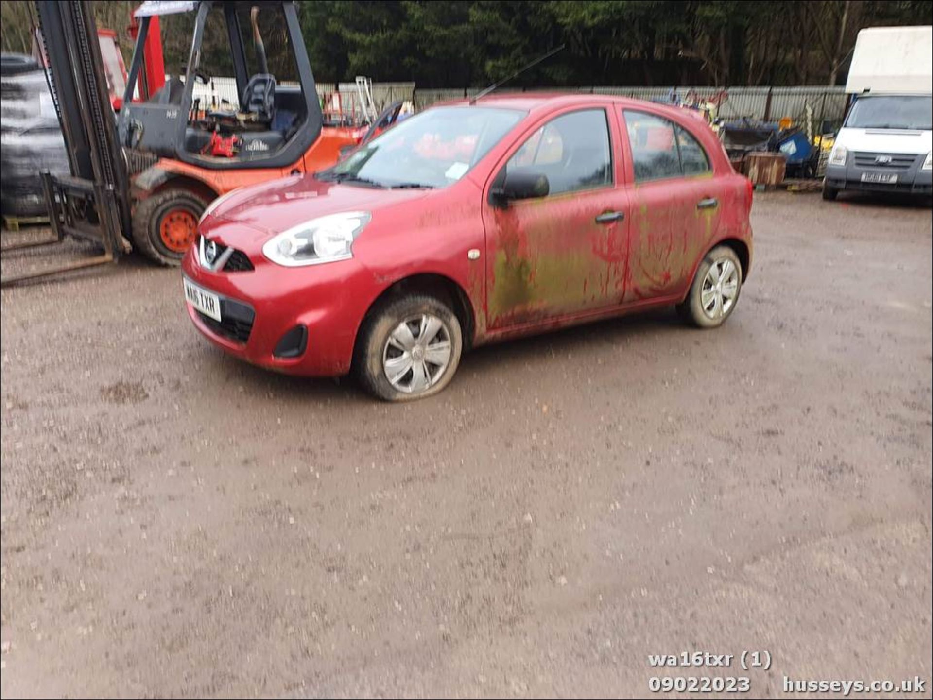 16/16 NISSAN MICRA VISIA - 1198cc 5dr Hatchback (Red, 18k) - Image 2 of 52