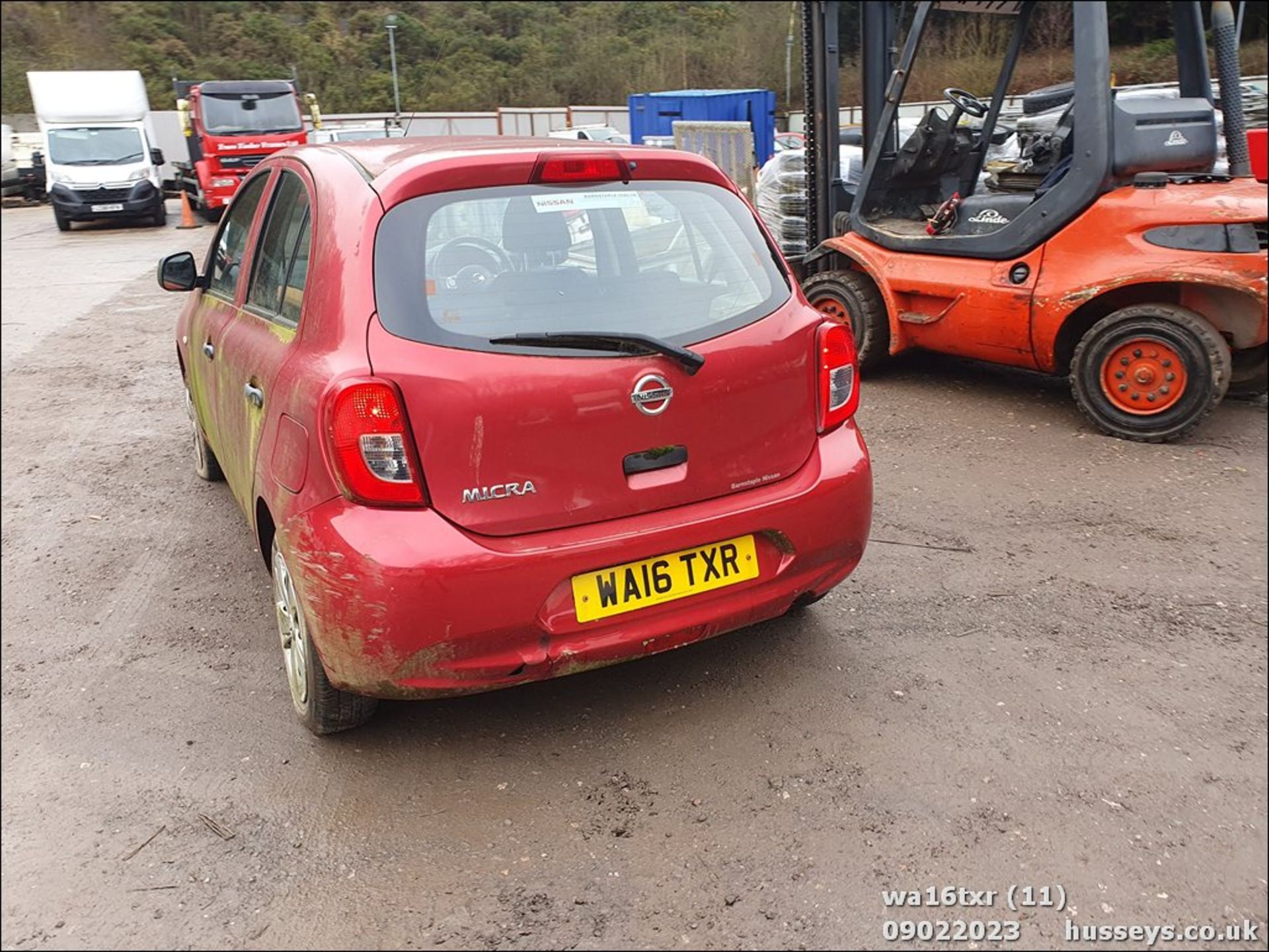 16/16 NISSAN MICRA VISIA - 1198cc 5dr Hatchback (Red, 18k) - Image 12 of 52