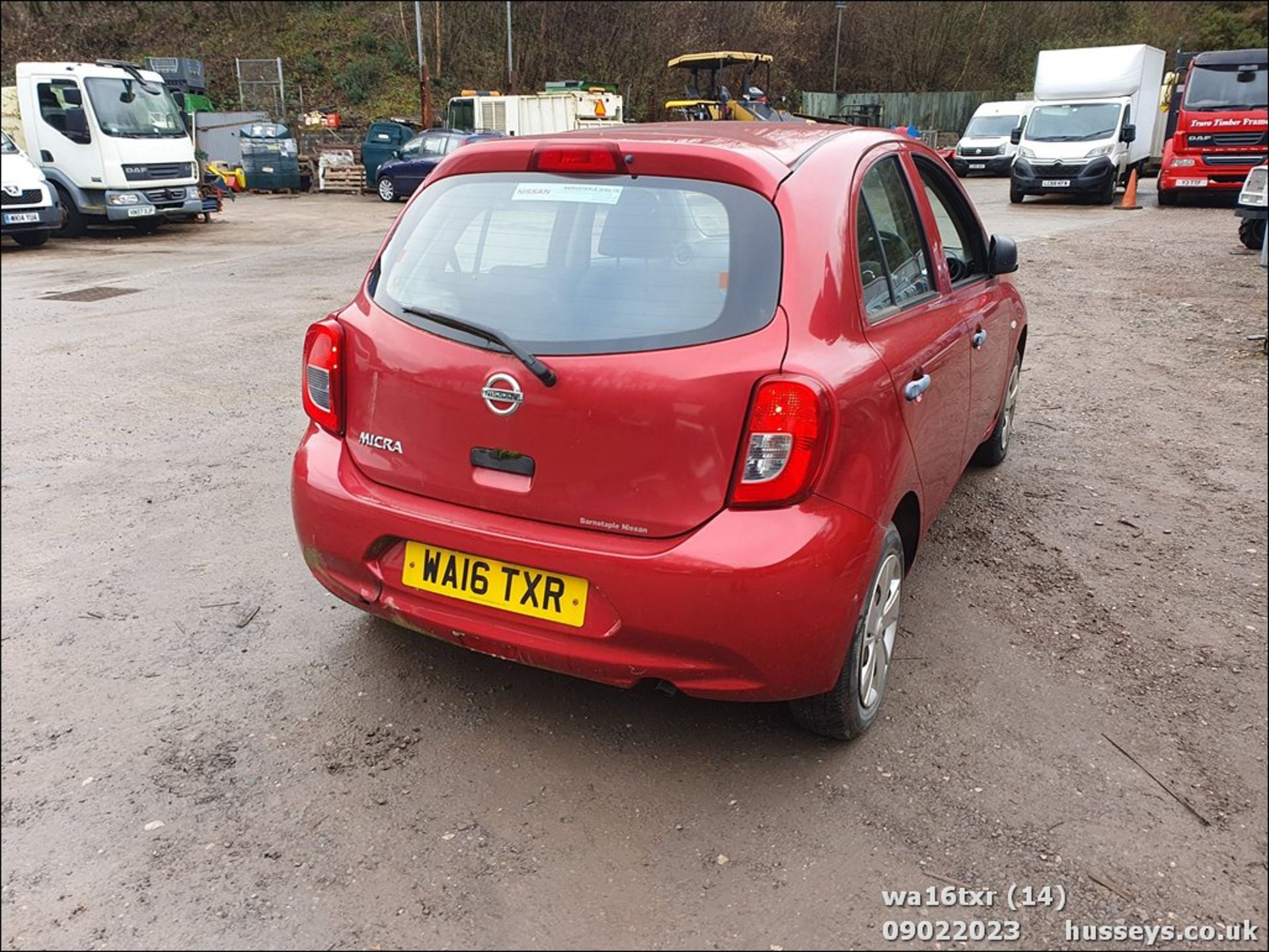 16/16 NISSAN MICRA VISIA - 1198cc 5dr Hatchback (Red, 18k) - Image 15 of 52