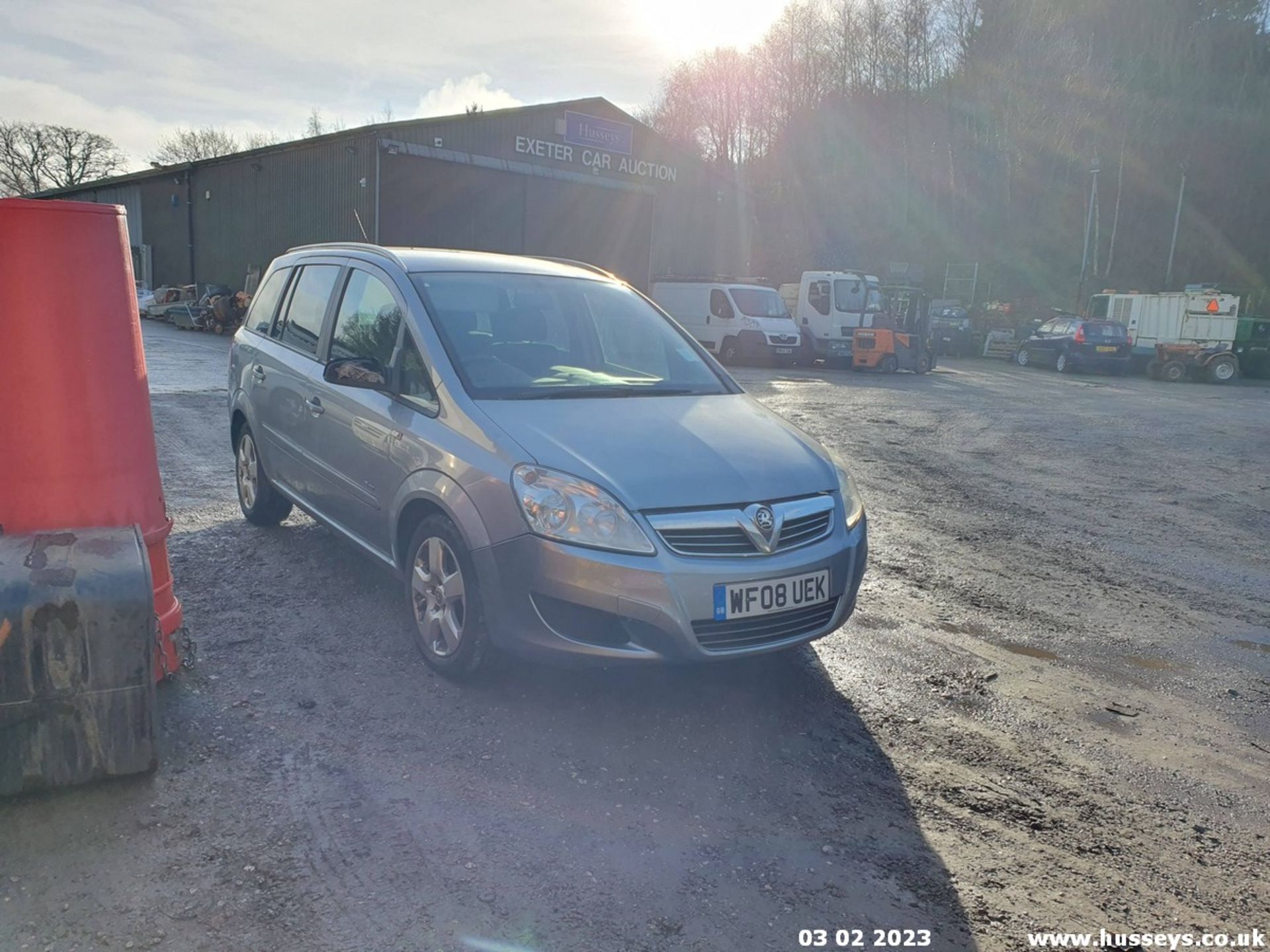 08/08 VAUXHALL ZAFIRA BREEZE - 1598cc 5dr MPV (Silver, 162k) - Image 15 of 44