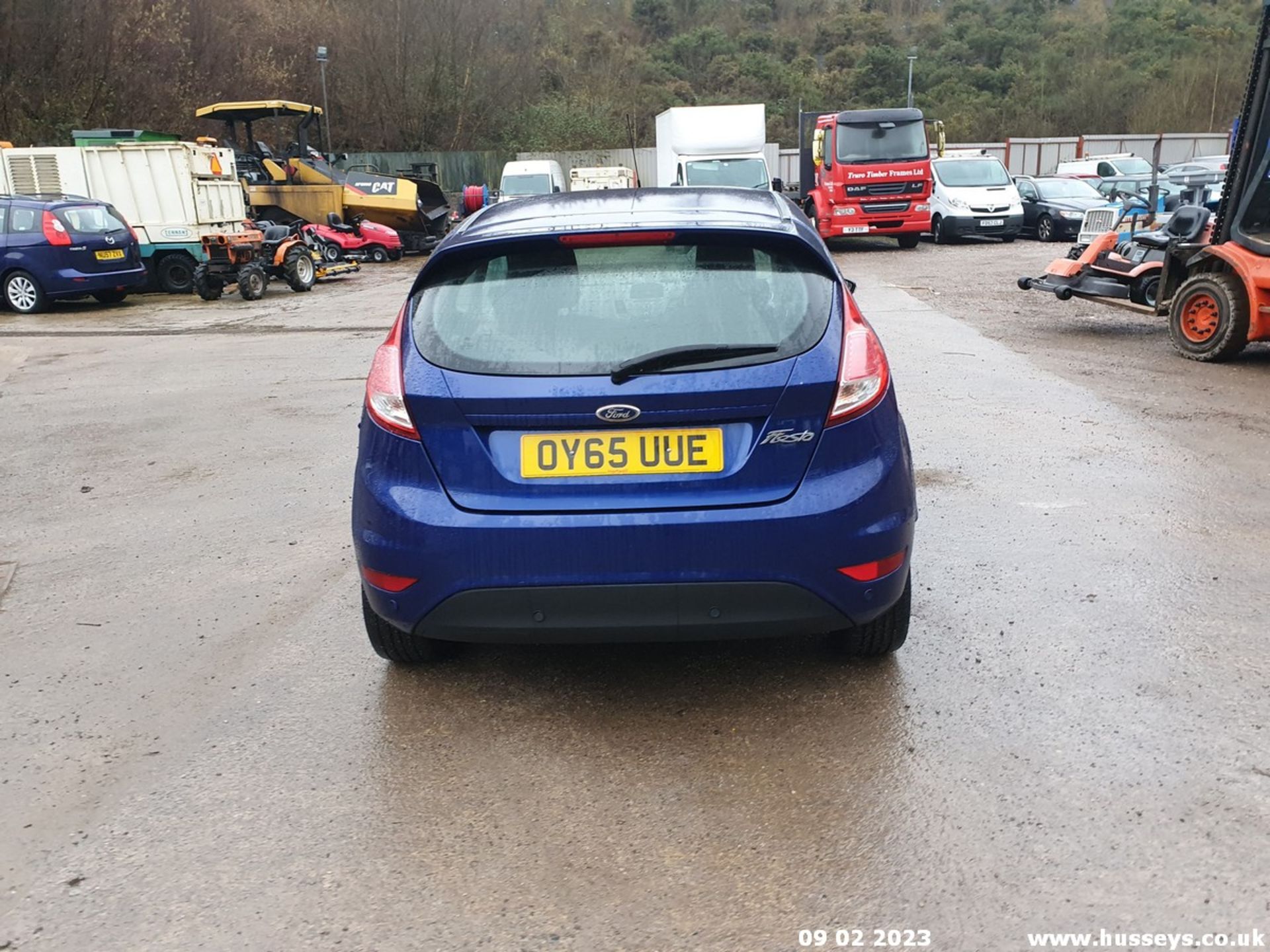 15/65 FORD FIESTA ZETEC TDCI - 1499cc 3dr Hatchback (Blue, 128k) - Image 21 of 48