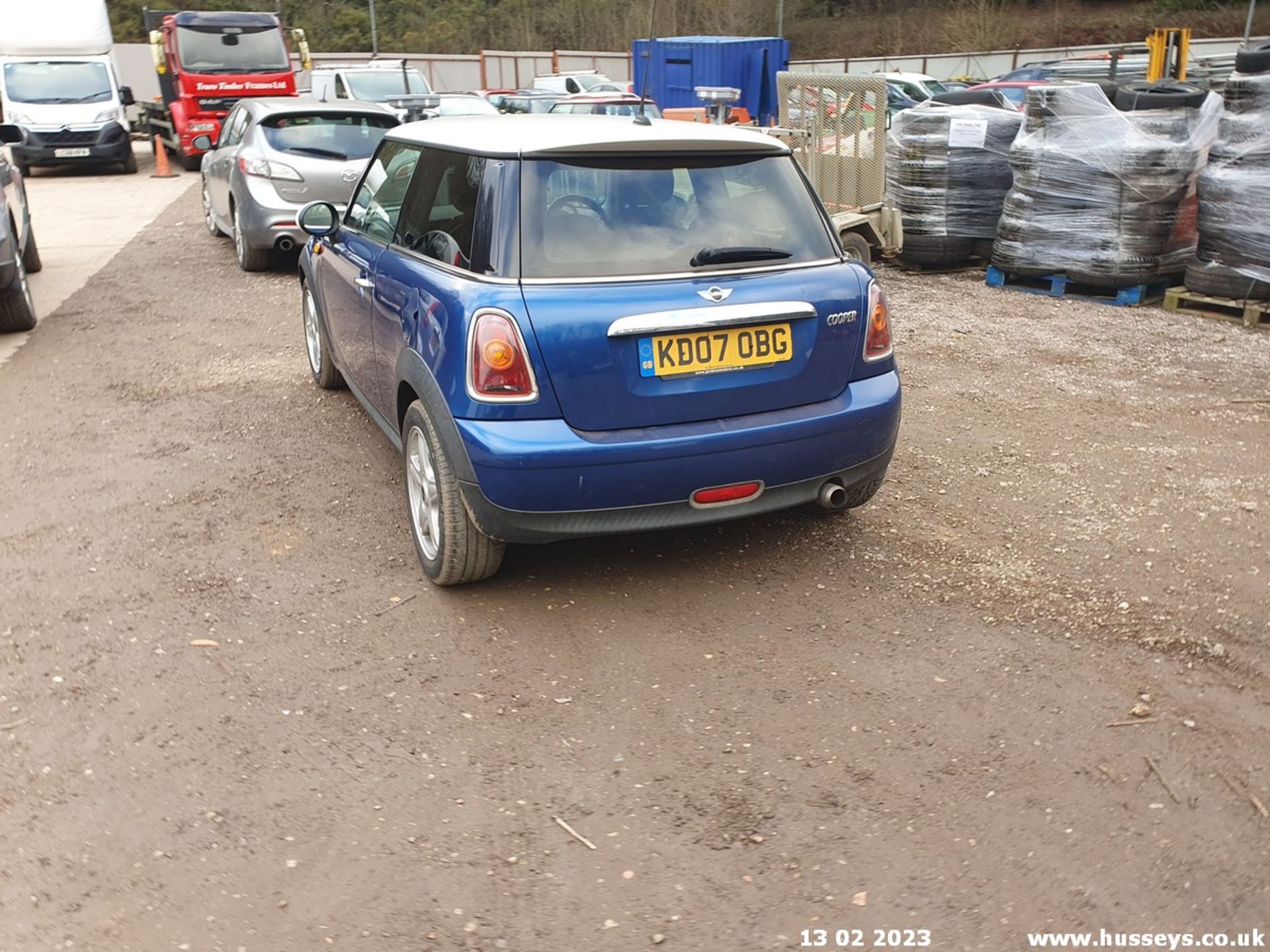 07/07 MINI COOPER - 1598cc 3dr Hatchback (Blue, 103k) - Image 5 of 50