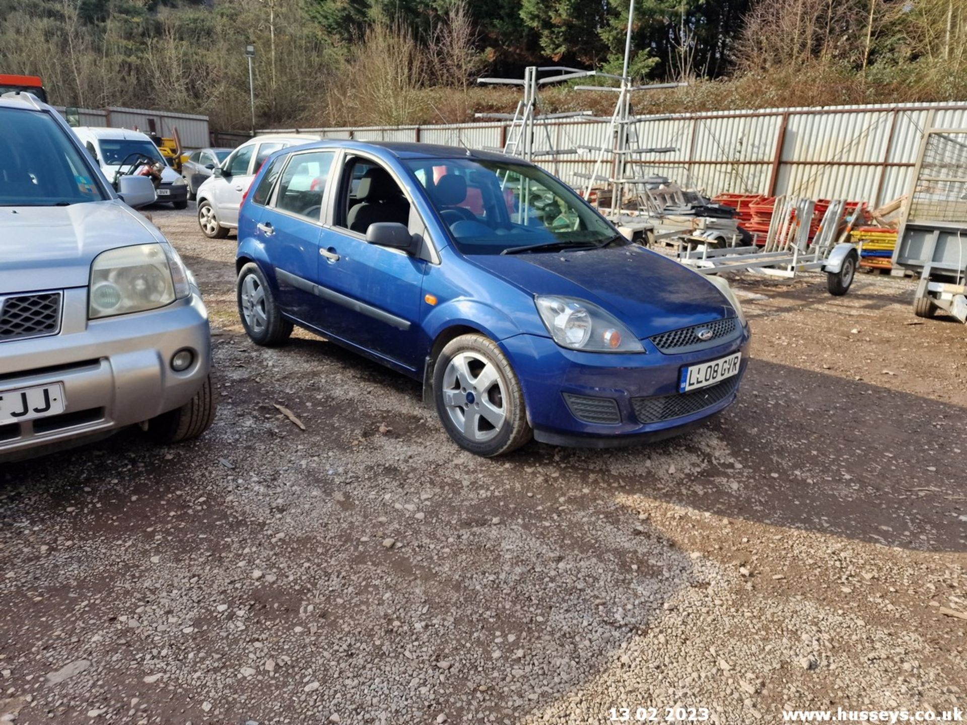 08/08 FORD FIESTA STYLE CLIMATE D - 1399cc 5dr Hatchback (Blue, 82k) - Image 2 of 29