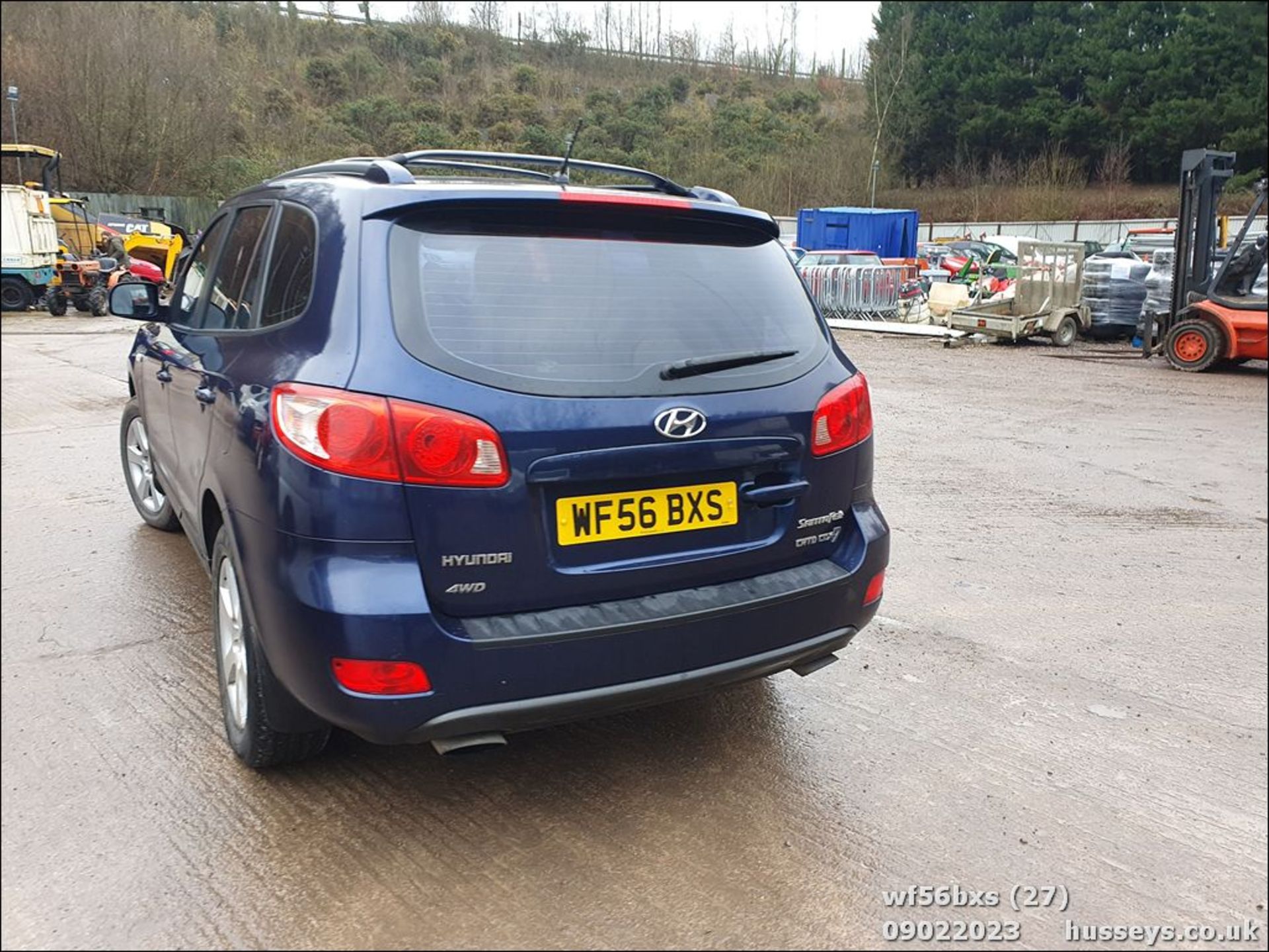 06/56 HYUNDAI SANTA FE CDX+ CRTD A - 2188cc 5dr Estate (Blue, 92k) - Image 27 of 45