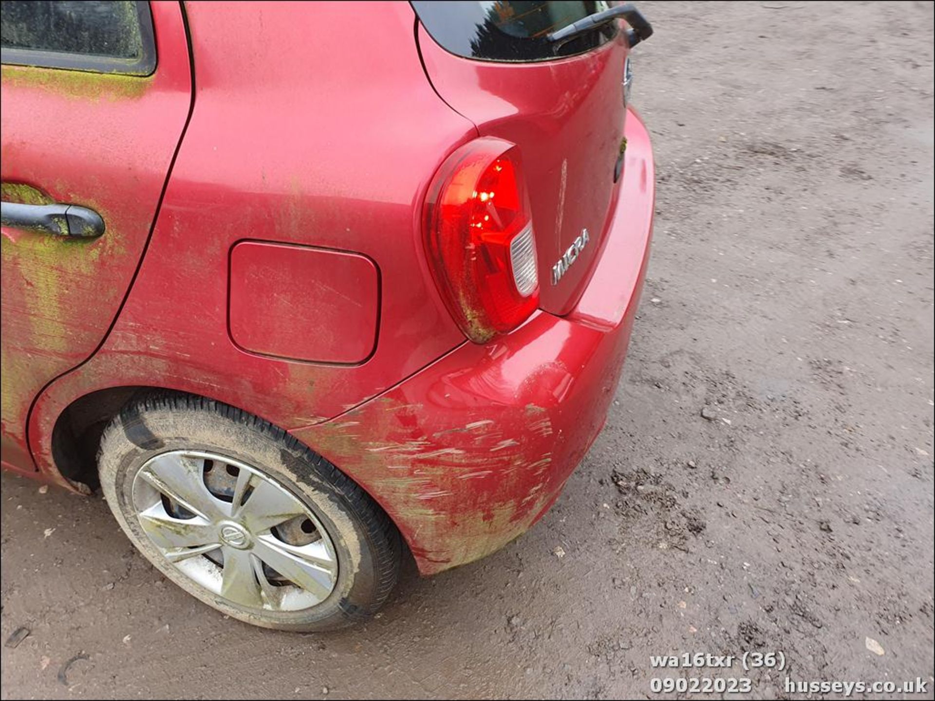 16/16 NISSAN MICRA VISIA - 1198cc 5dr Hatchback (Red, 18k) - Image 36 of 52