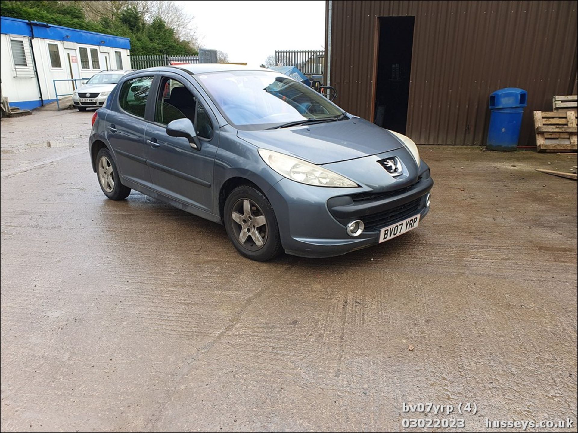 07/07 PEUGEOT 207 SPORT 87 - 1360cc 5dr Hatchback (Grey, 105k) - Image 4 of 43