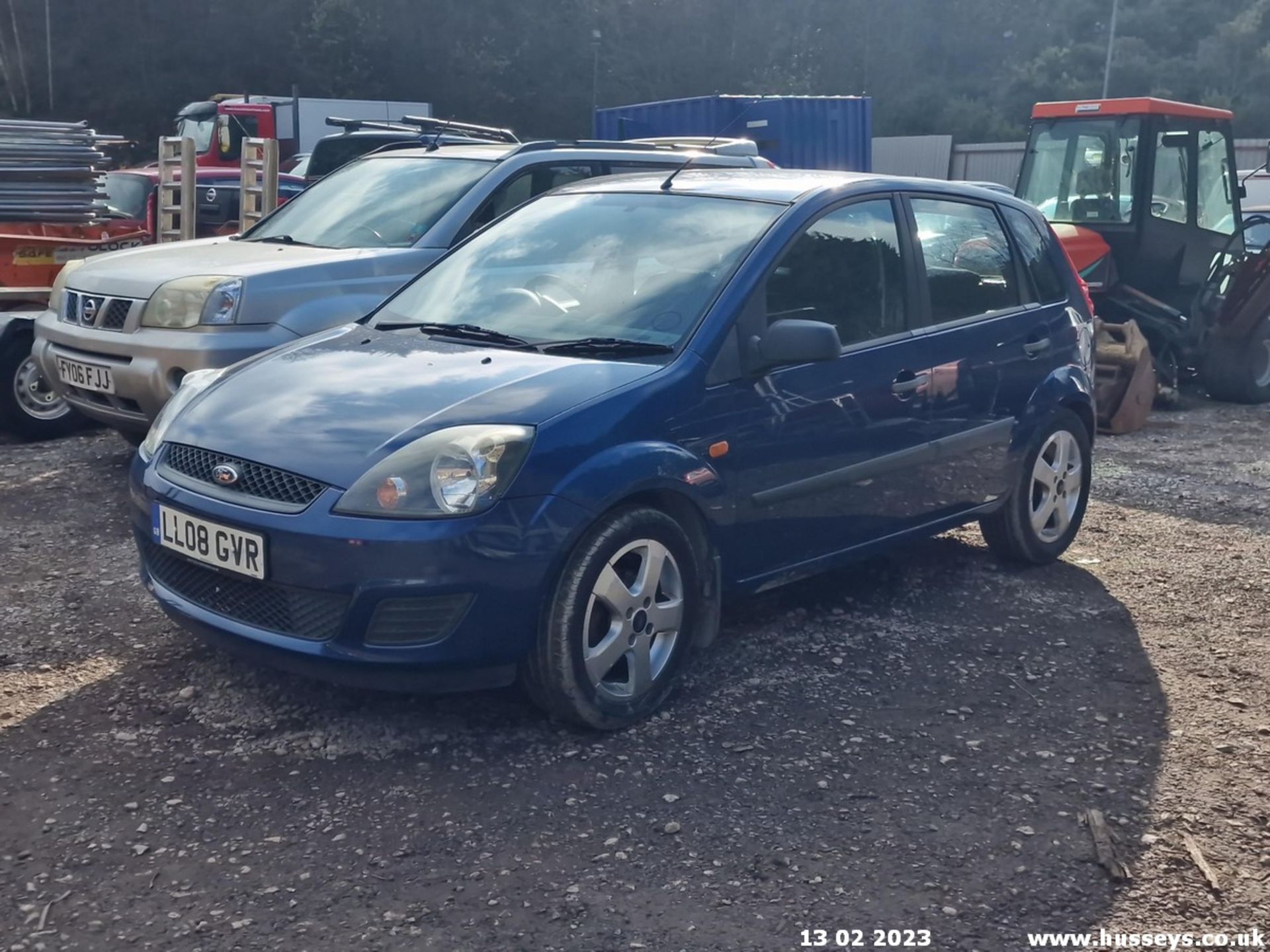 08/08 FORD FIESTA STYLE CLIMATE D - 1399cc 5dr Hatchback (Blue, 82k) - Image 24 of 29