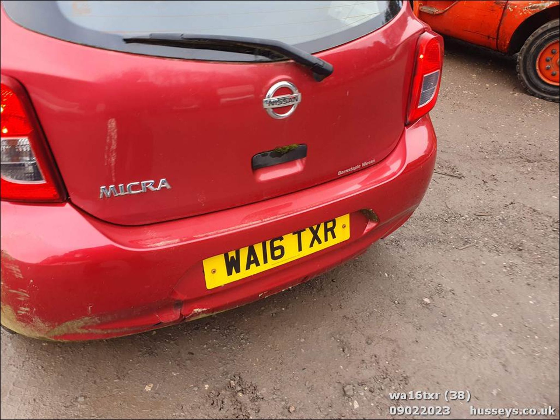 16/16 NISSAN MICRA VISIA - 1198cc 5dr Hatchback (Red, 18k) - Image 38 of 52