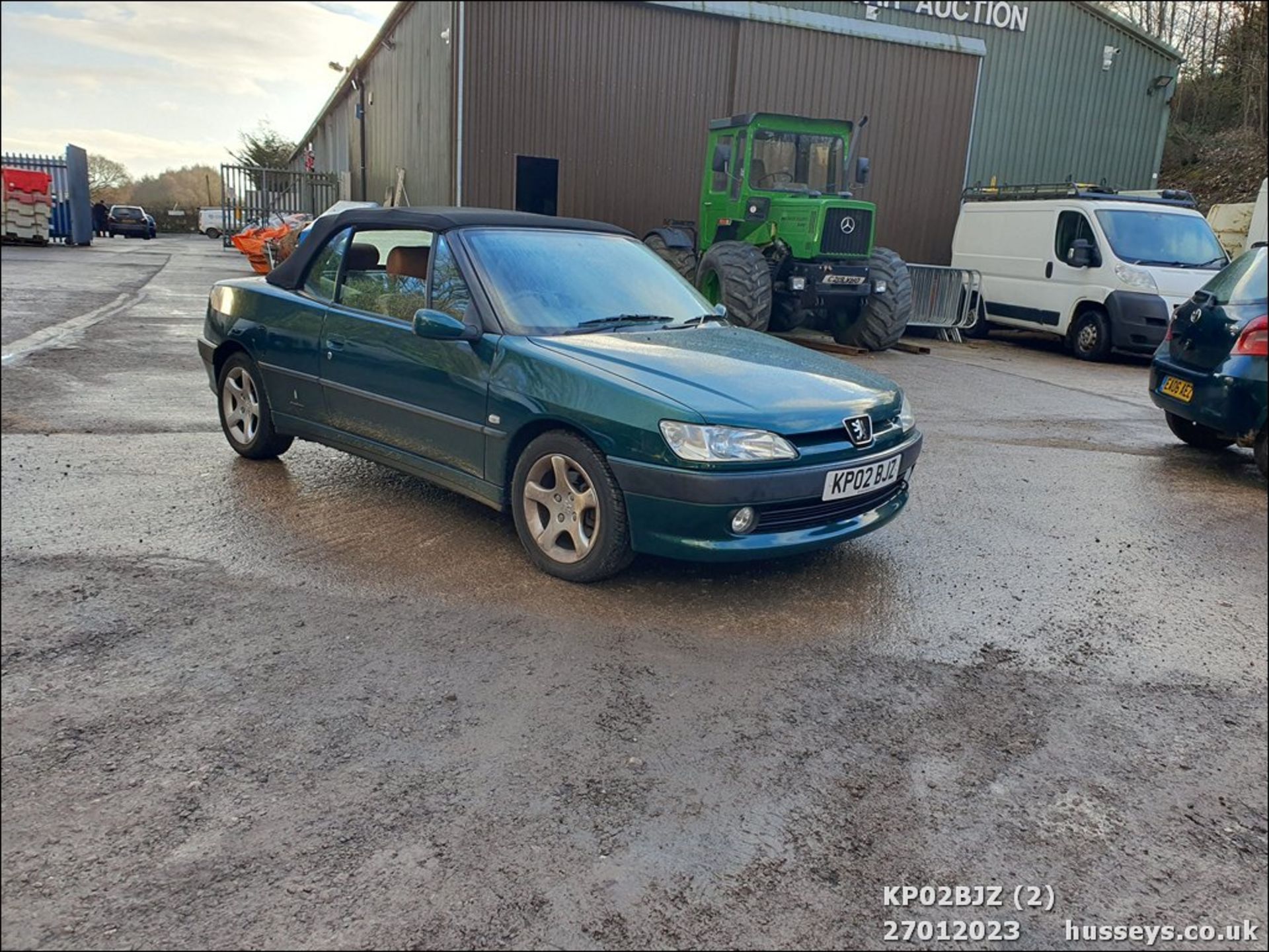 02/02 PEUGEOT 306 CABRIOLET SE 16V - 1761cc 2dr Convertible (Green, 94k) - Image 3 of 40