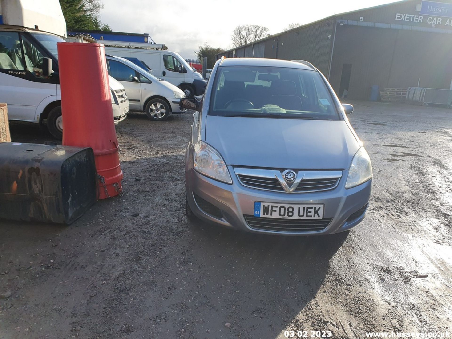 08/08 VAUXHALL ZAFIRA BREEZE - 1598cc 5dr MPV (Silver, 162k) - Image 14 of 44