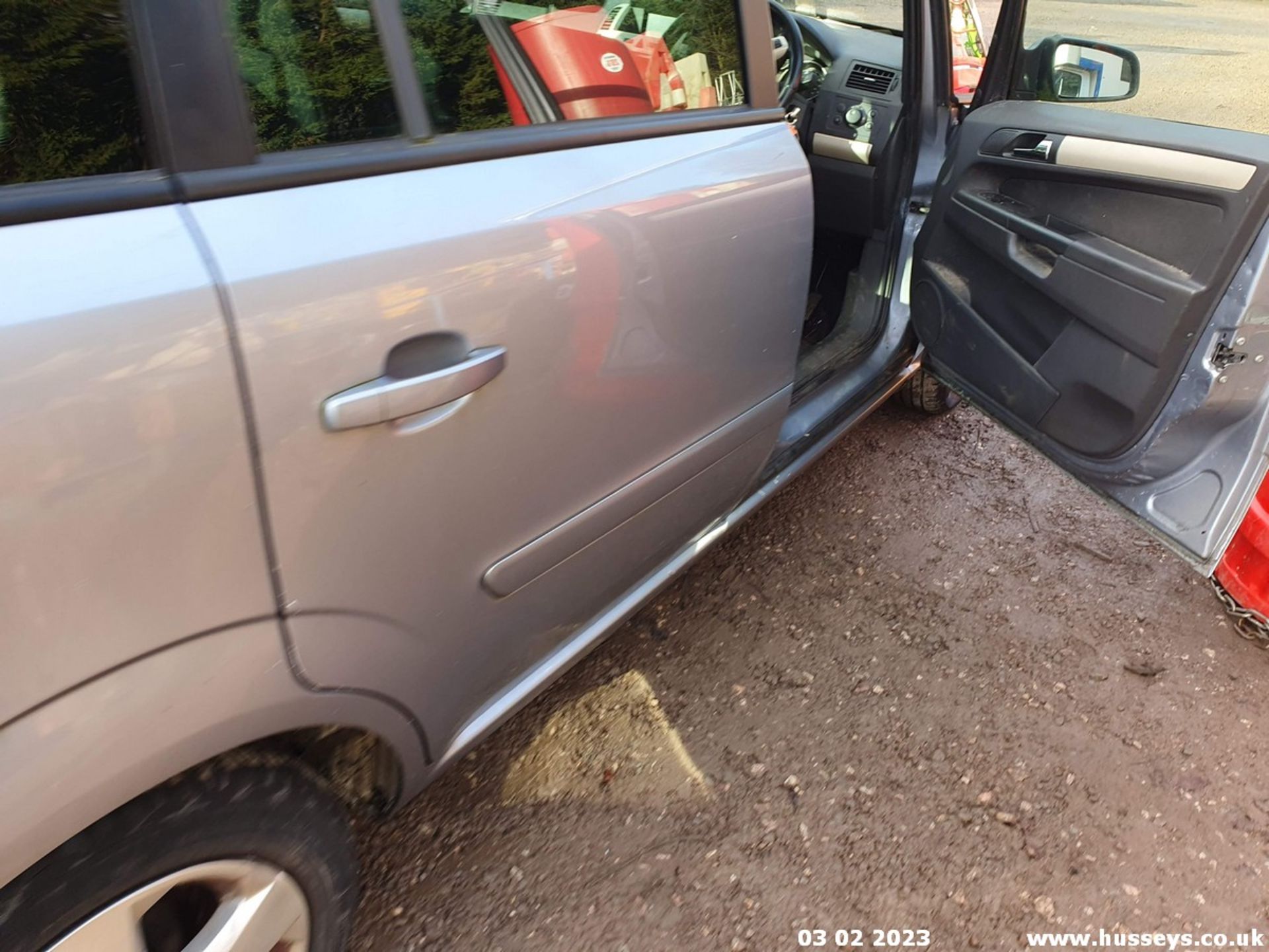 08/08 VAUXHALL ZAFIRA BREEZE - 1598cc 5dr MPV (Silver, 162k) - Image 42 of 44