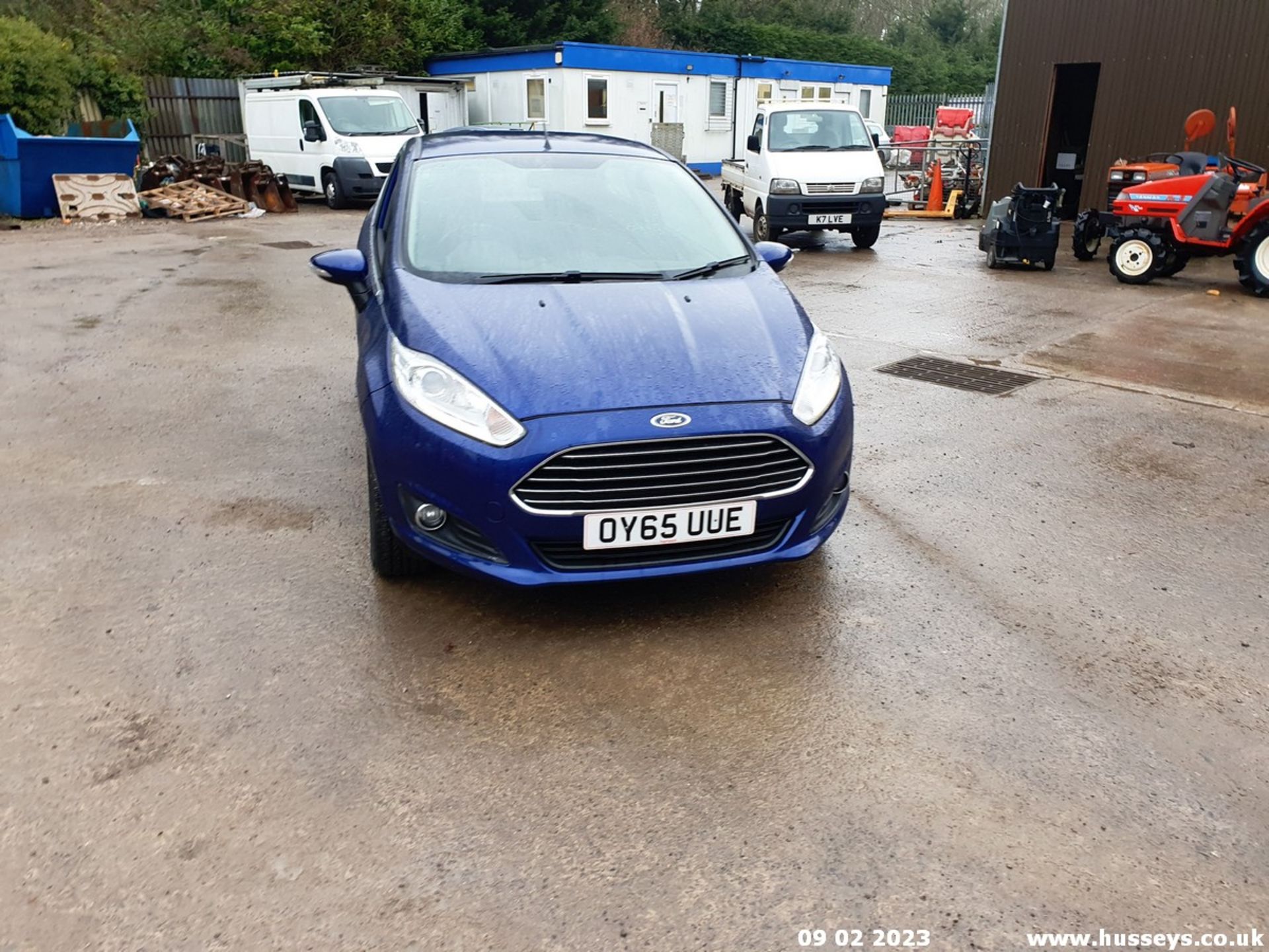 15/65 FORD FIESTA ZETEC TDCI - 1499cc 3dr Hatchback (Blue, 128k) - Image 5 of 48