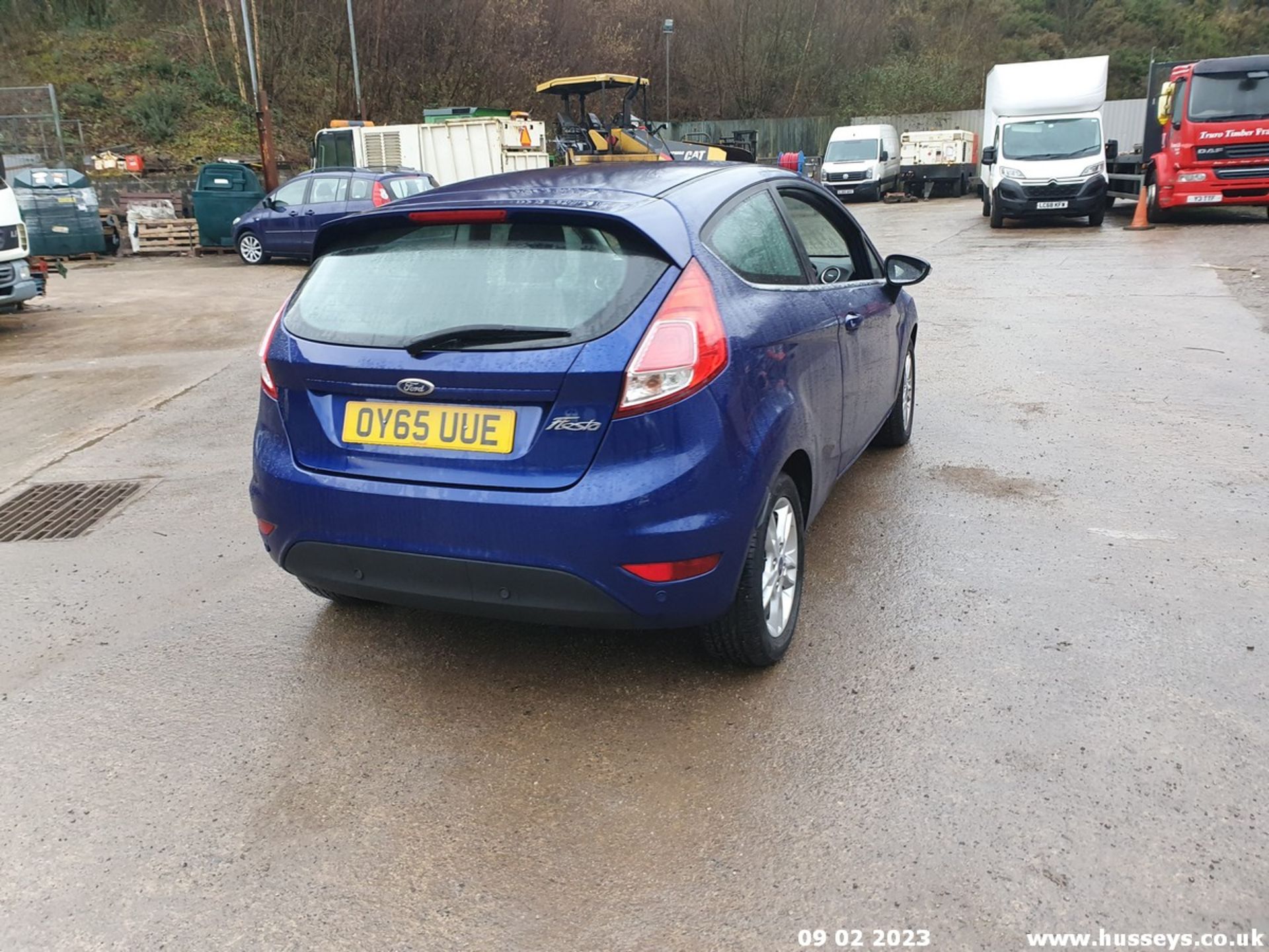 15/65 FORD FIESTA ZETEC TDCI - 1499cc 3dr Hatchback (Blue, 128k) - Image 23 of 48