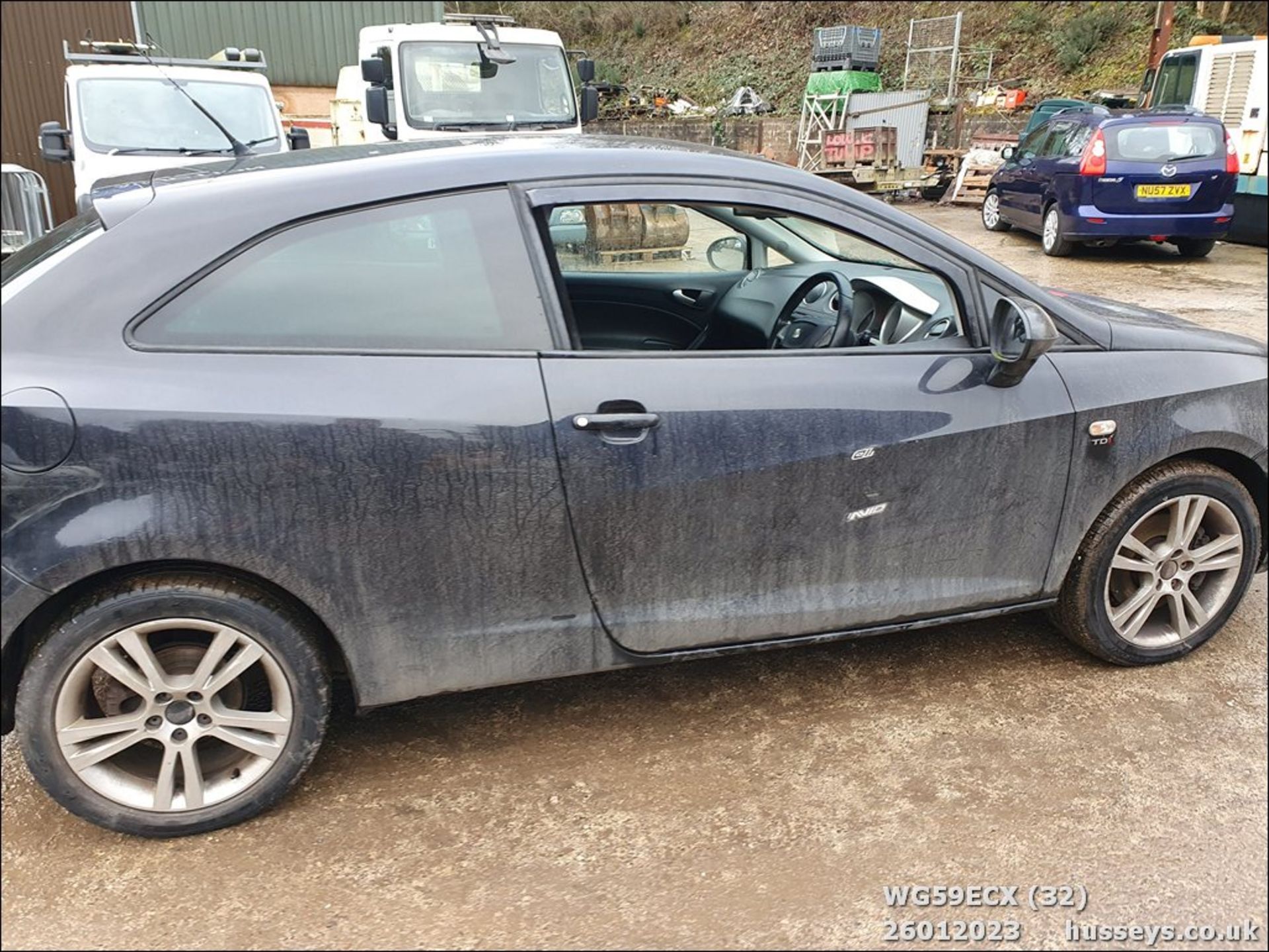 09/59 SEAT IBIZA CR SPORT TDI - 1598cc 3dr Hatchback (Black, 129k) - Image 18 of 58