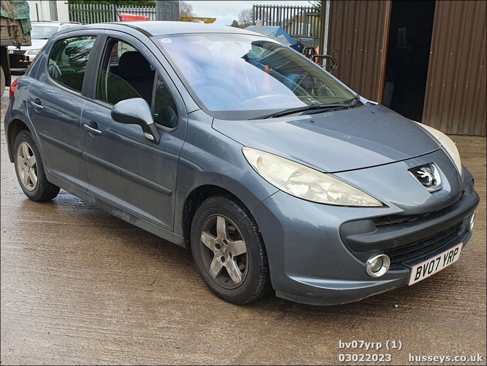 07/07 PEUGEOT 207 SPORT 87 - 1360cc 5dr Hatchback (Grey, 105k)