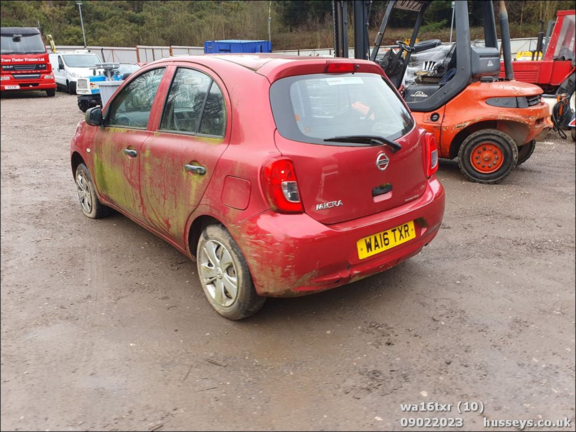 16/16 NISSAN MICRA VISIA - 1198cc 5dr Hatchback (Red, 18k) - Image 11 of 52