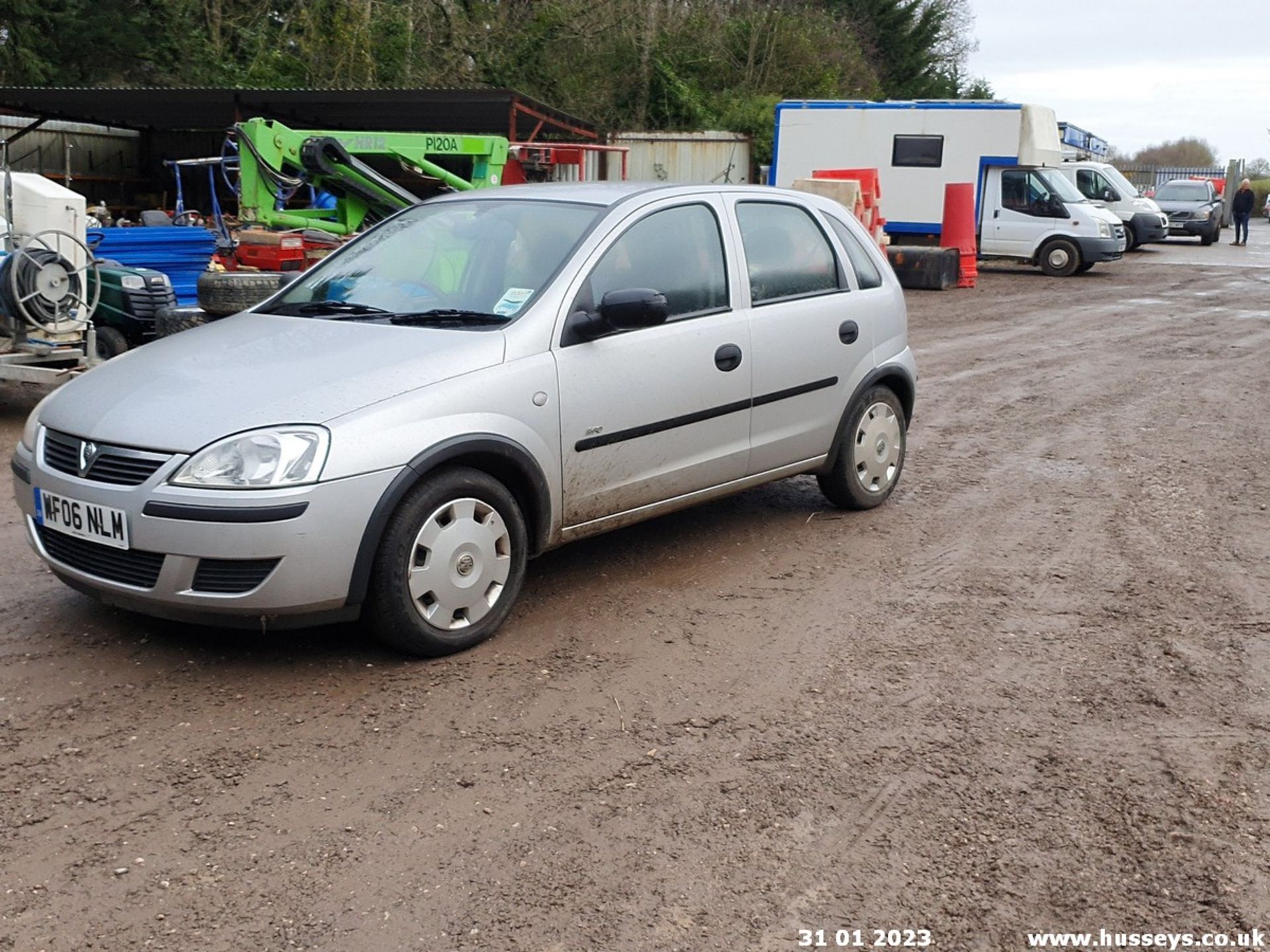 06/06 VAUXHALL CORSA LIFE TWINPORT - 1229cc 5dr Hatchback (Silver, 67k) - Image 30 of 34