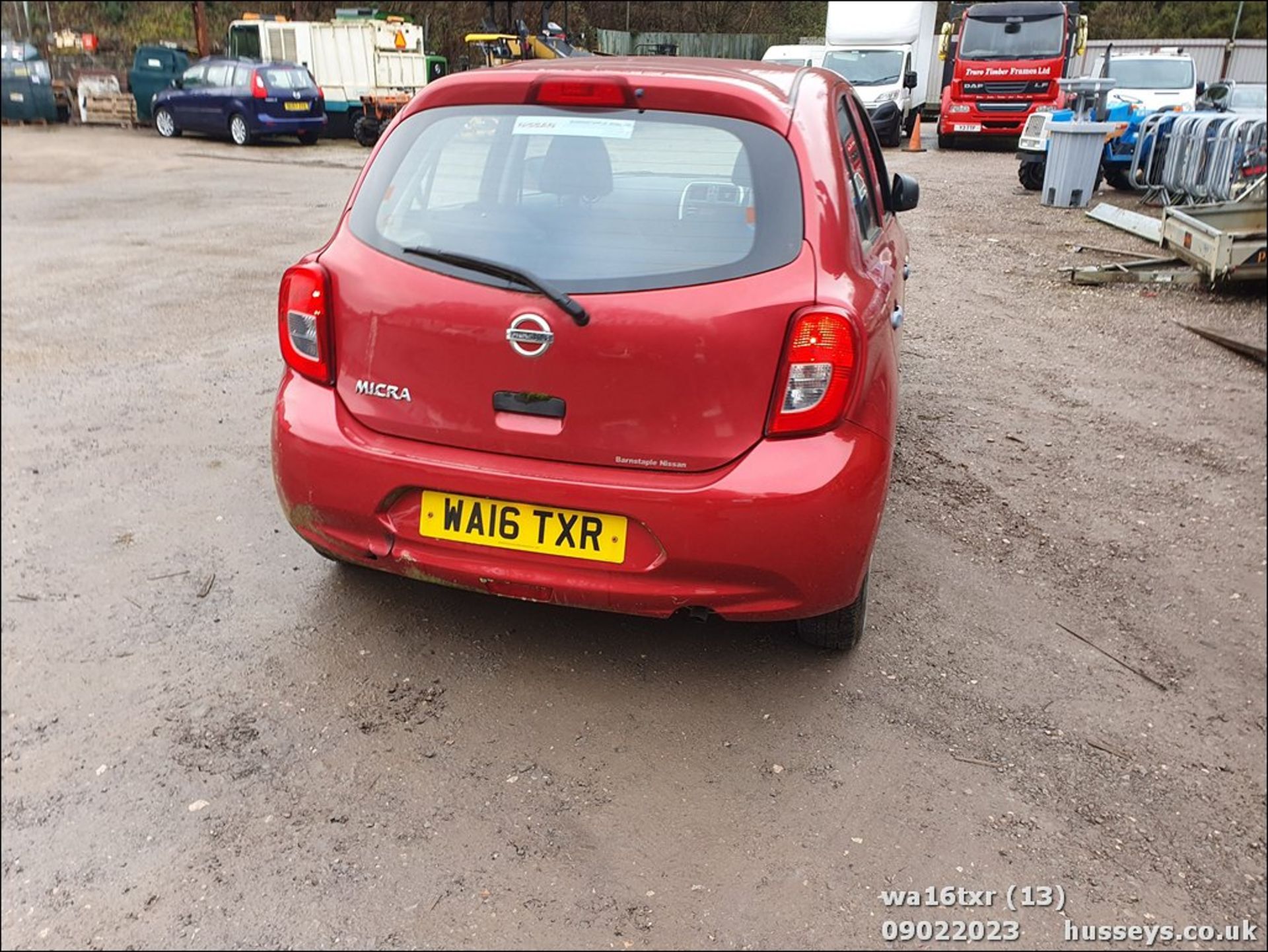 16/16 NISSAN MICRA VISIA - 1198cc 5dr Hatchback (Red, 18k) - Image 14 of 52