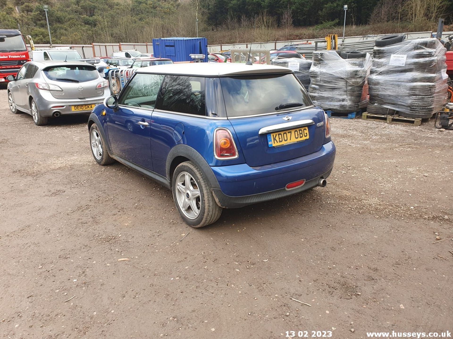 07/07 MINI COOPER - 1598cc 3dr Hatchback (Blue, 103k) - Image 4 of 50