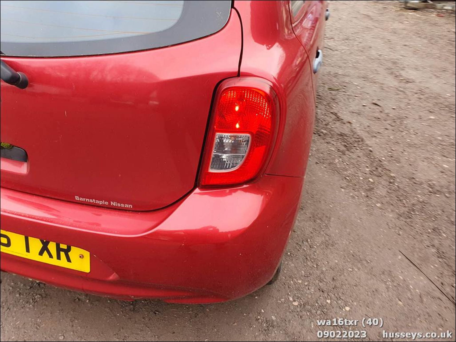 16/16 NISSAN MICRA VISIA - 1198cc 5dr Hatchback (Red, 18k) - Image 40 of 52