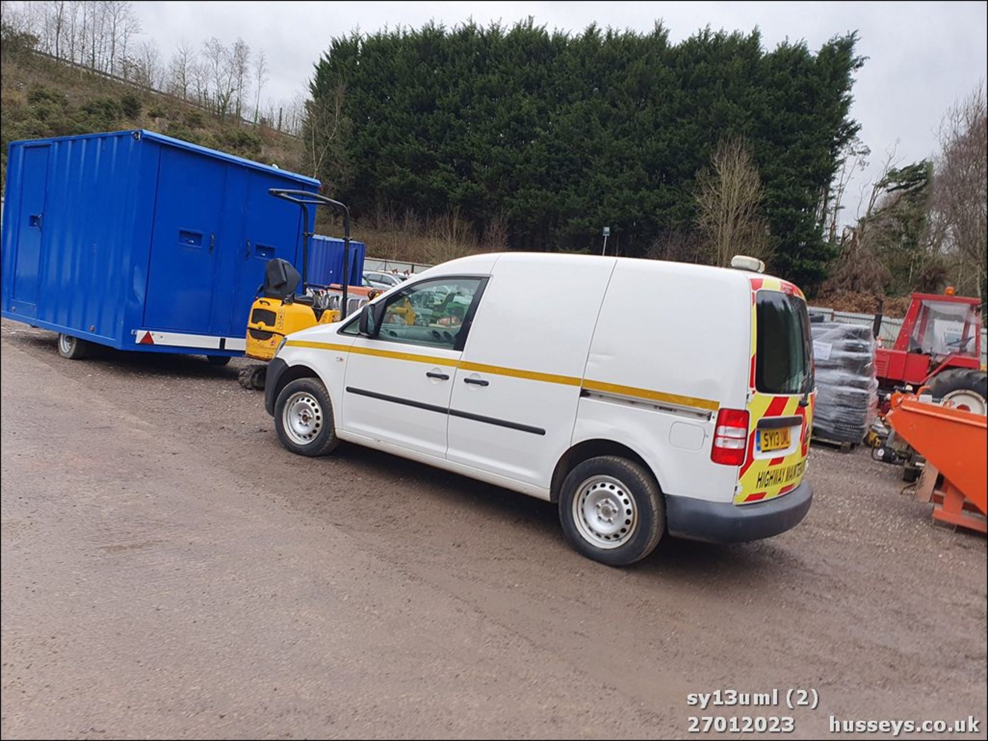 13/13 VOLKSWAGEN CADDY C20 TDI 102 - 1598cc 5dr Van (White, 173k) - Image 3 of 49