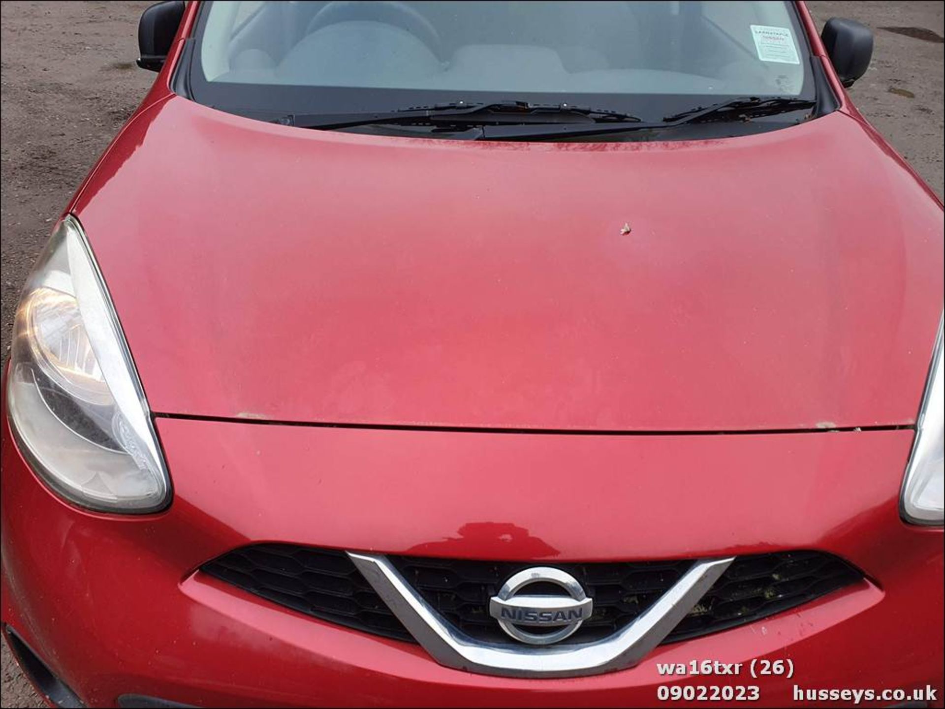 16/16 NISSAN MICRA VISIA - 1198cc 5dr Hatchback (Red, 18k) - Image 26 of 52