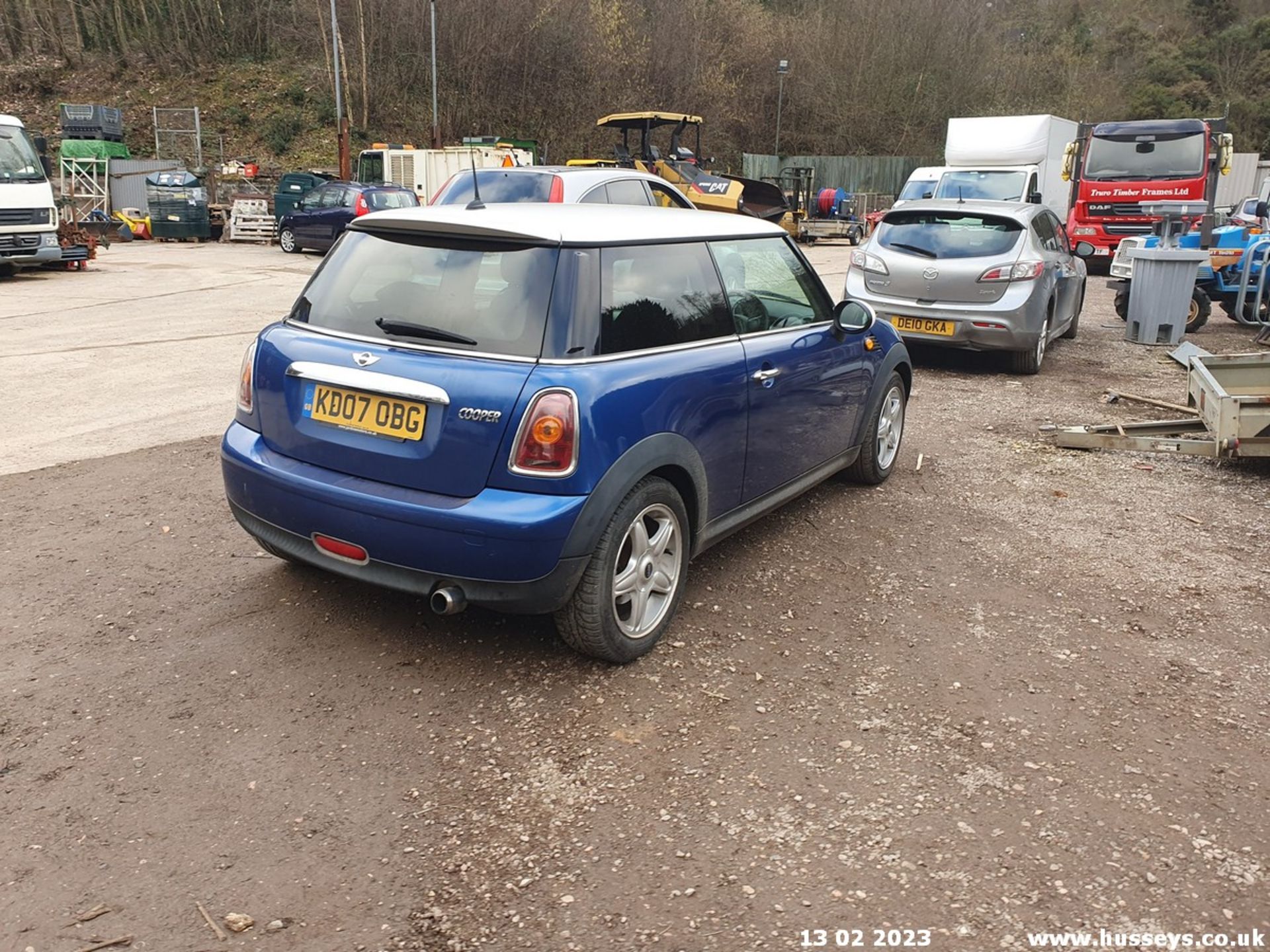 07/07 MINI COOPER - 1598cc 3dr Hatchback (Blue, 103k) - Image 9 of 50