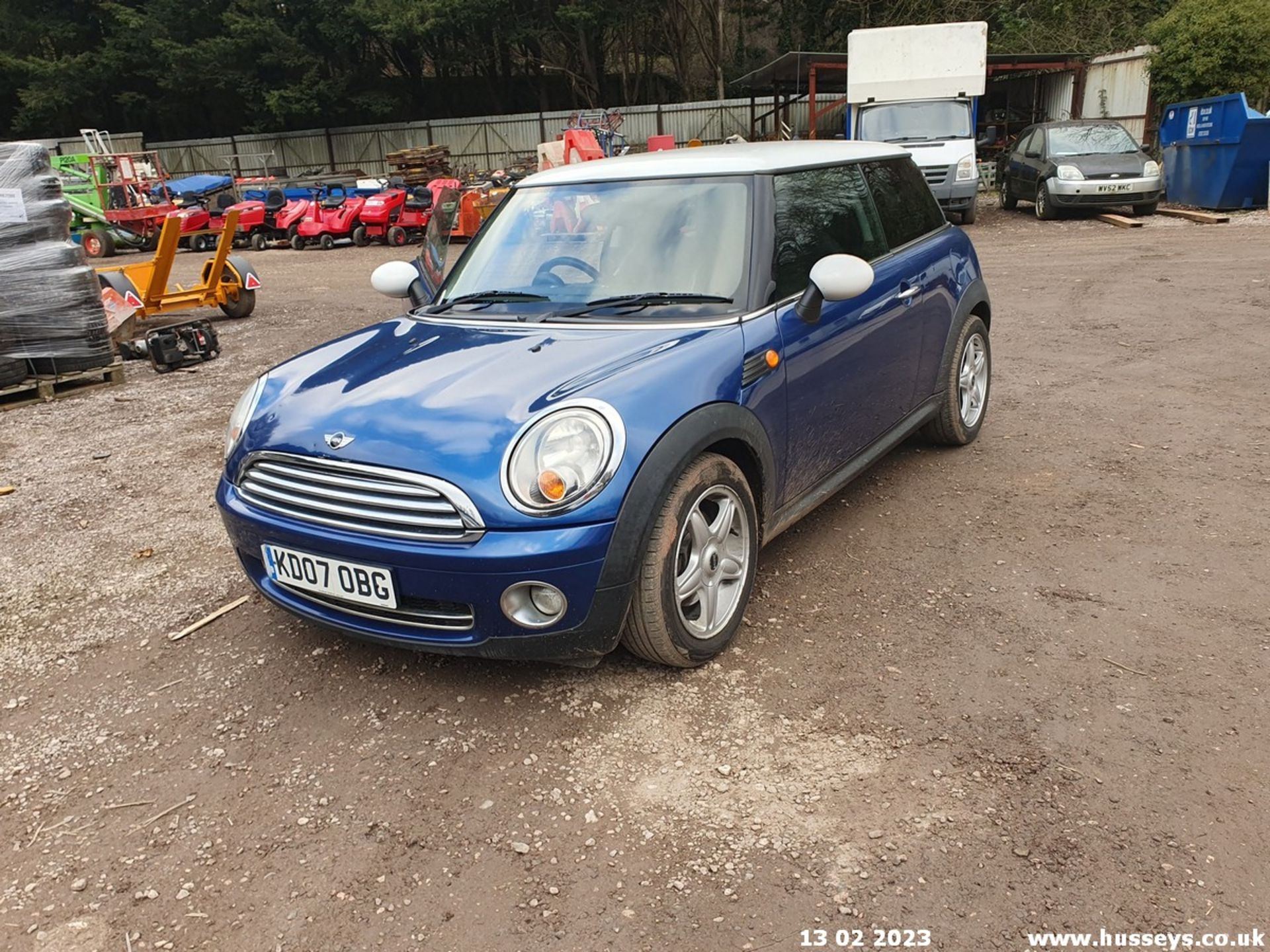 07/07 MINI COOPER - 1598cc 3dr Hatchback (Blue, 103k) - Image 42 of 50