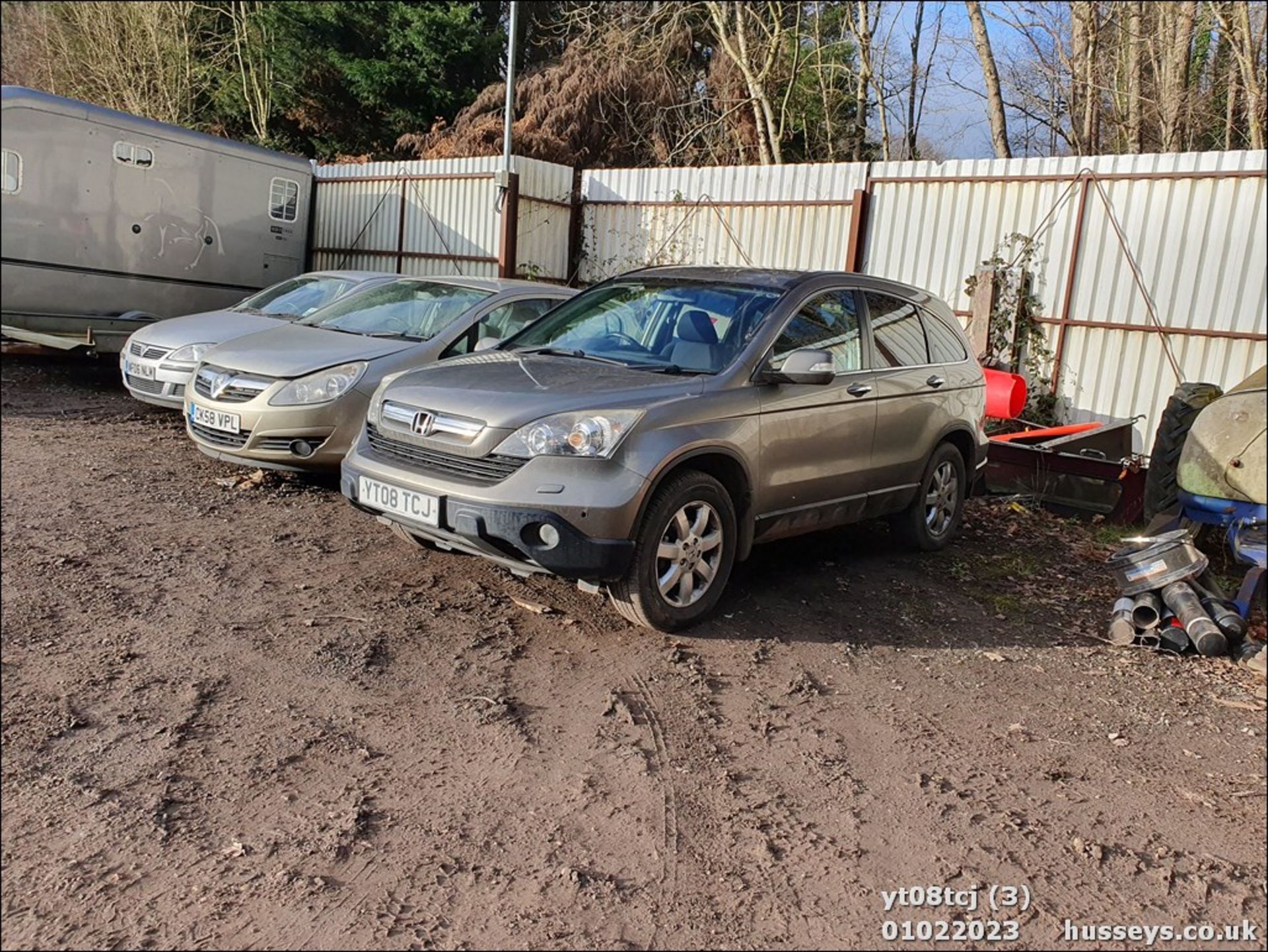 08/08 HONDA CR-V ES I-VTEC - 1997cc 5dr Estate (Grey, 77k) - Image 4 of 52