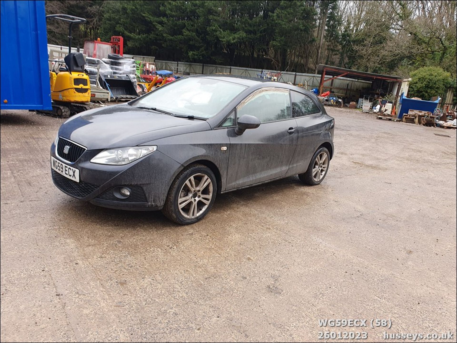 09/59 SEAT IBIZA CR SPORT TDI - 1598cc 3dr Hatchback (Black, 129k) - Image 50 of 58