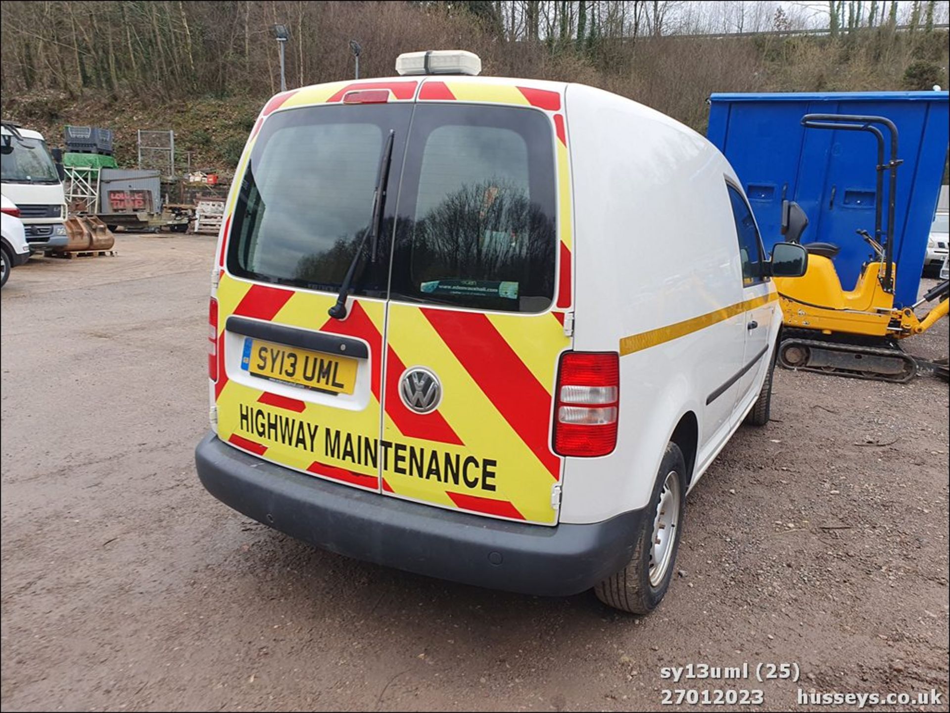 13/13 VOLKSWAGEN CADDY C20 TDI 102 - 1598cc 5dr Van (White, 173k) - Image 25 of 49