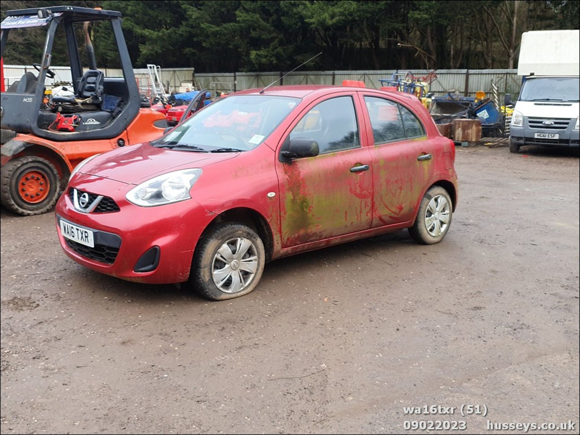 16/16 NISSAN MICRA VISIA - 1198cc 5dr Hatchback (Red, 18k) - Image 51 of 52