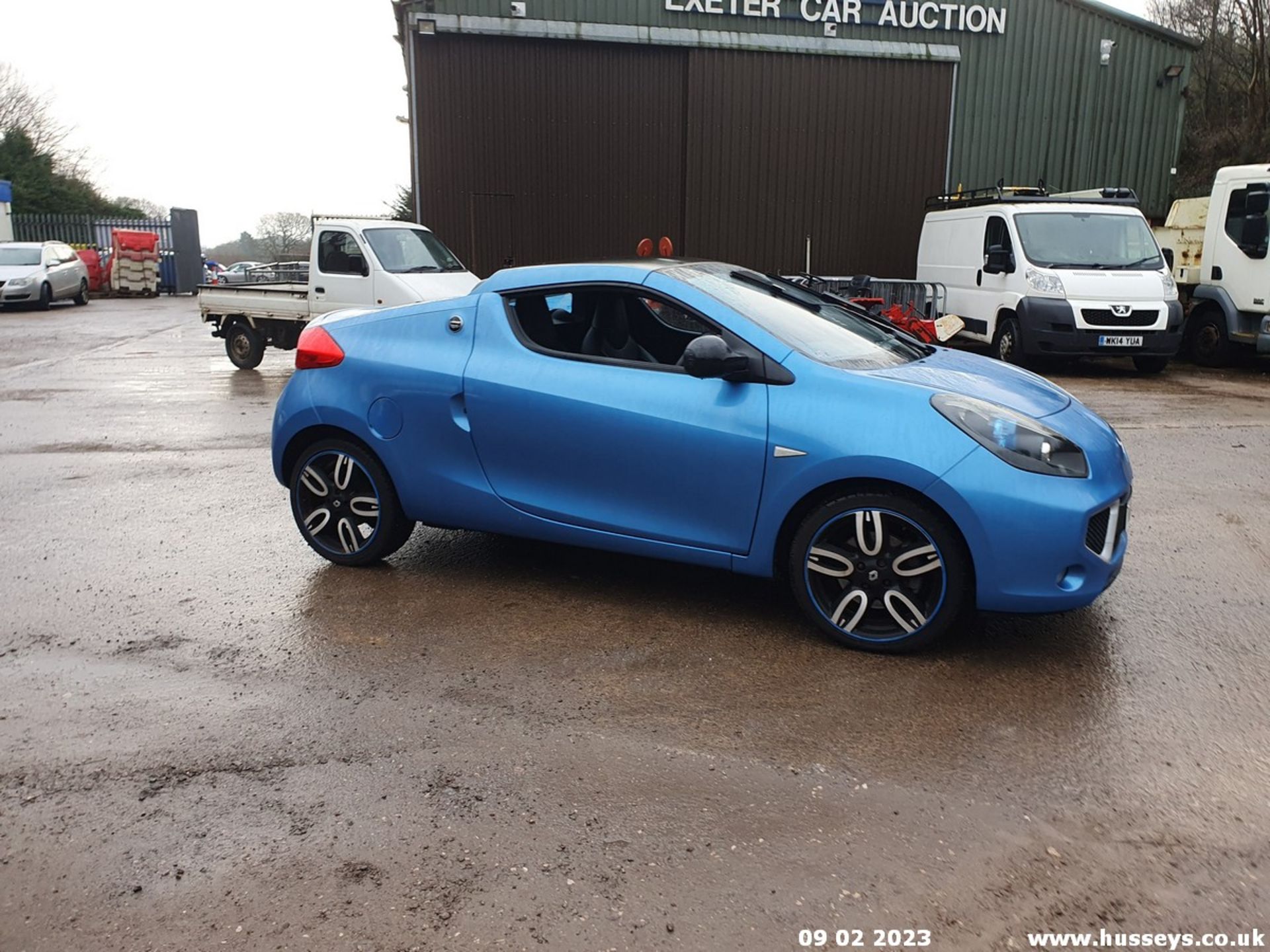 11/61 RENAULT WIND ROADSTER GT LINE VT - 1598cc 2dr Convertible (Blue, 41k) - Image 4 of 43