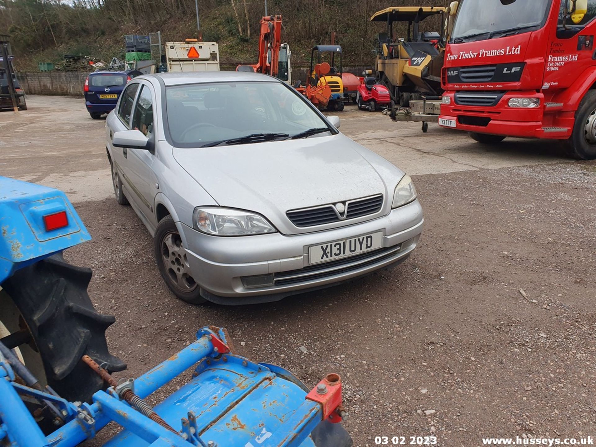 2000 VAUXHALL ASTRA CDX 16V AUTO - 1796cc 5dr Hatchback (Silver, 117k) - Image 19 of 32