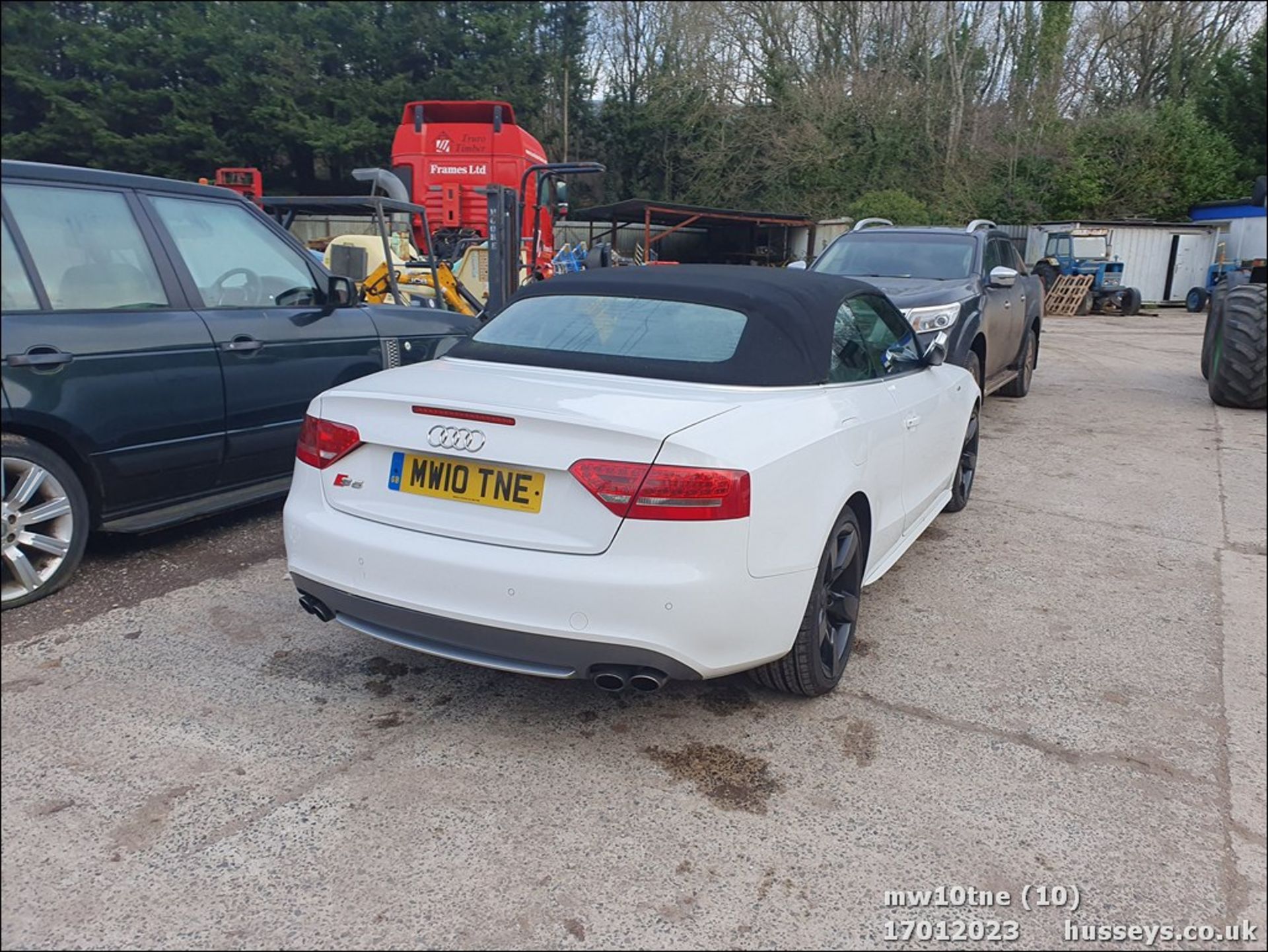 10/10 AUDI S5 V6T QUATTRO AUTO - 2995cc 2dr Convertible (White, 84k) - Image 10 of 36