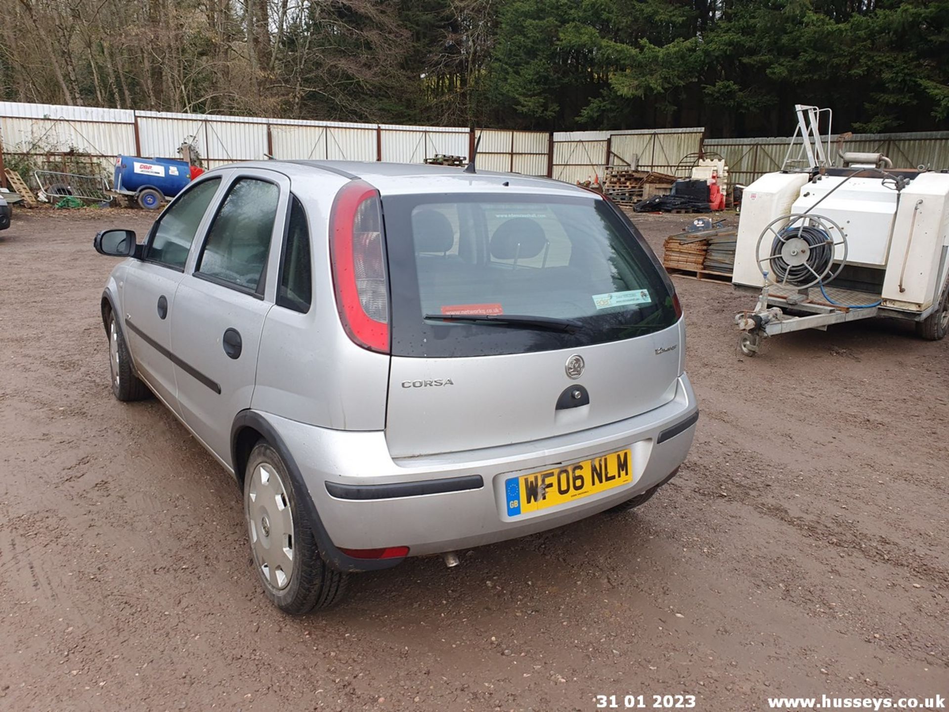 06/06 VAUXHALL CORSA LIFE TWINPORT - 1229cc 5dr Hatchback (Silver, 67k) - Image 20 of 34