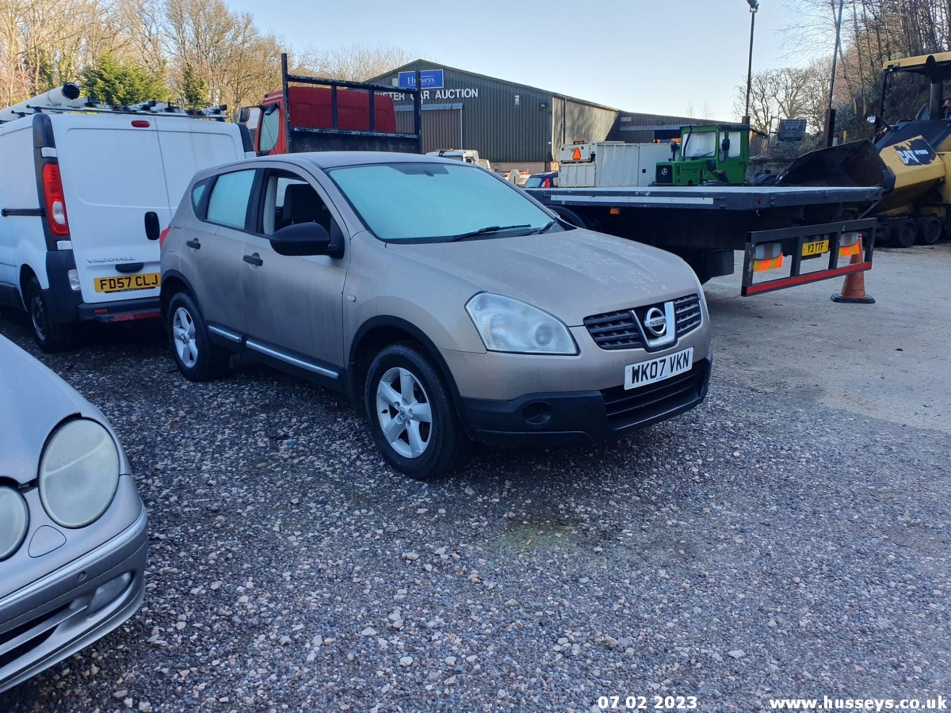 07/07 NISSAN QASHQAI VISIA DCI 2WD - 1461cc 5dr Hatchback (Beige, 117k) - Image 2 of 27