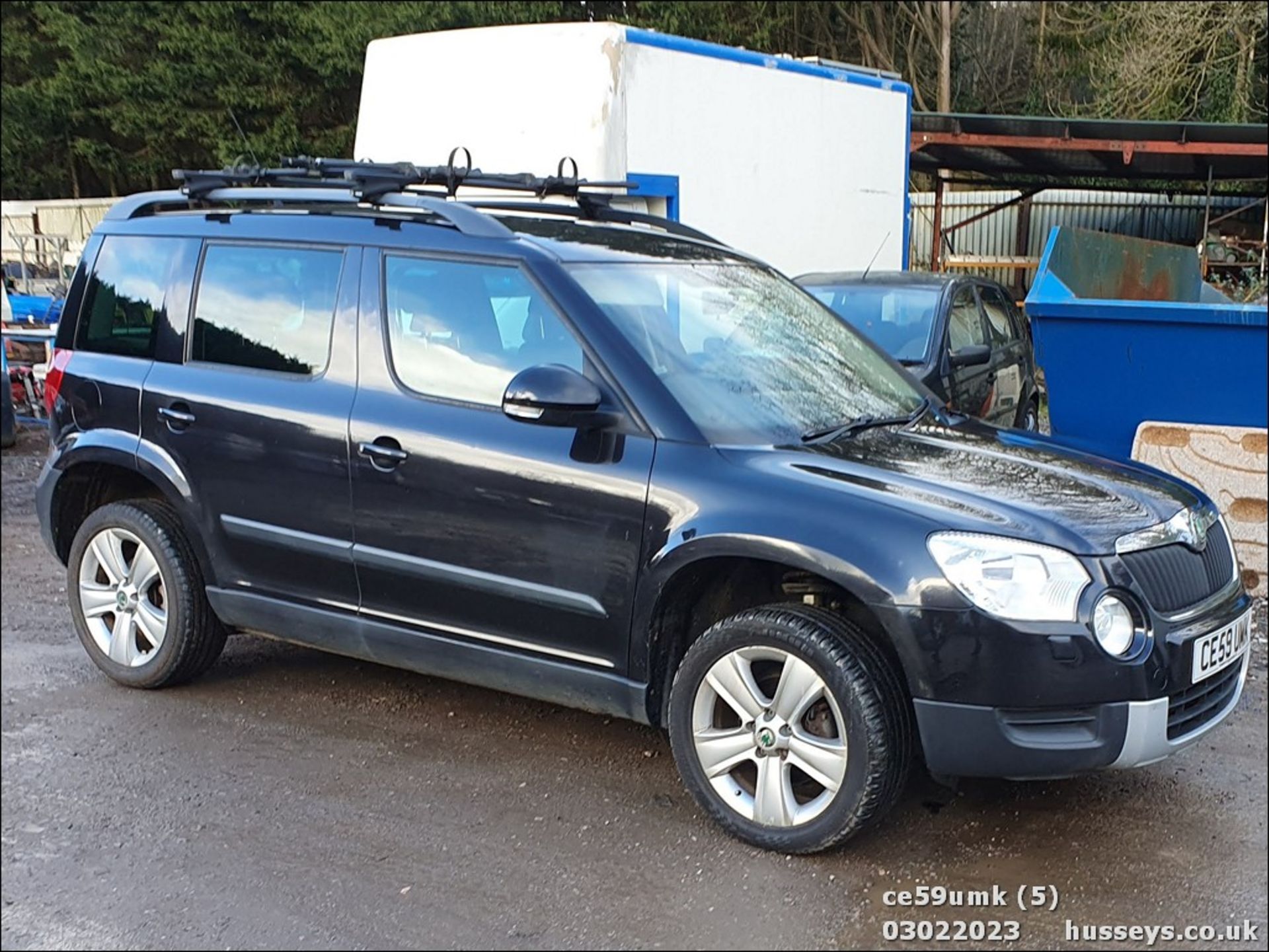 09/59 SKODA YETI SE TSI 4X4 - 1798cc 5dr Hatchback (Black, 51k)