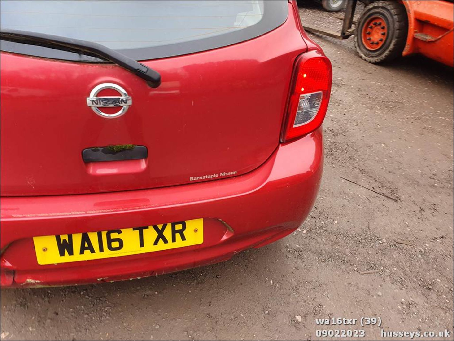 16/16 NISSAN MICRA VISIA - 1198cc 5dr Hatchback (Red, 18k) - Image 39 of 52