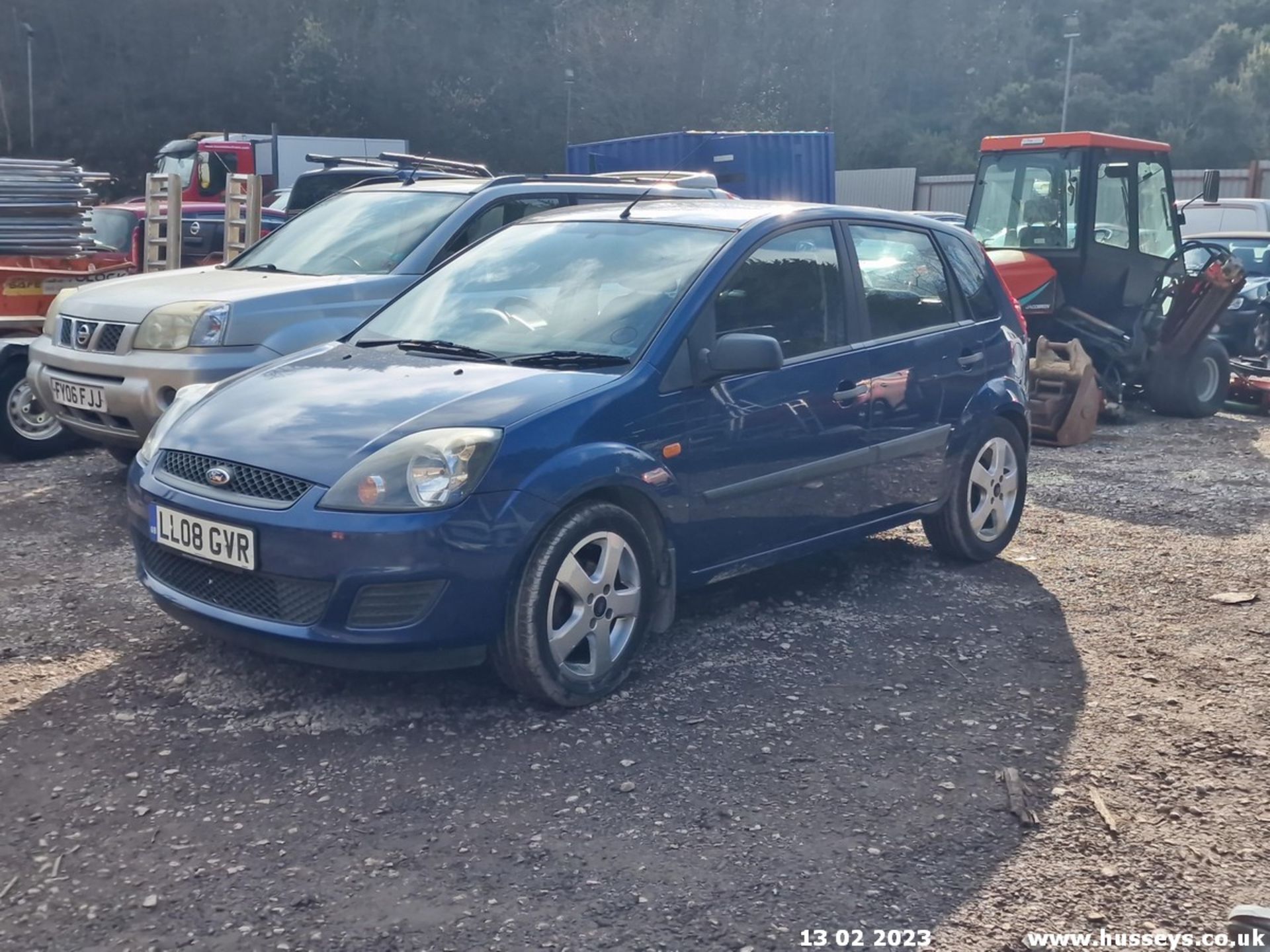 08/08 FORD FIESTA STYLE CLIMATE D - 1399cc 5dr Hatchback (Blue, 82k) - Image 25 of 29