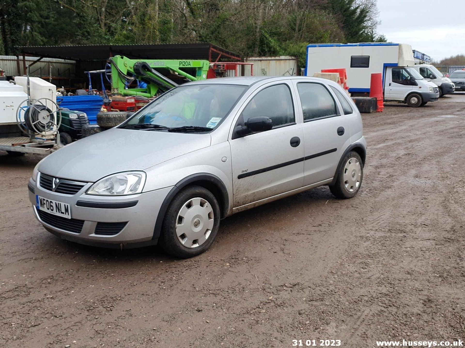06/06 VAUXHALL CORSA LIFE TWINPORT - 1229cc 5dr Hatchback (Silver, 67k) - Image 31 of 34