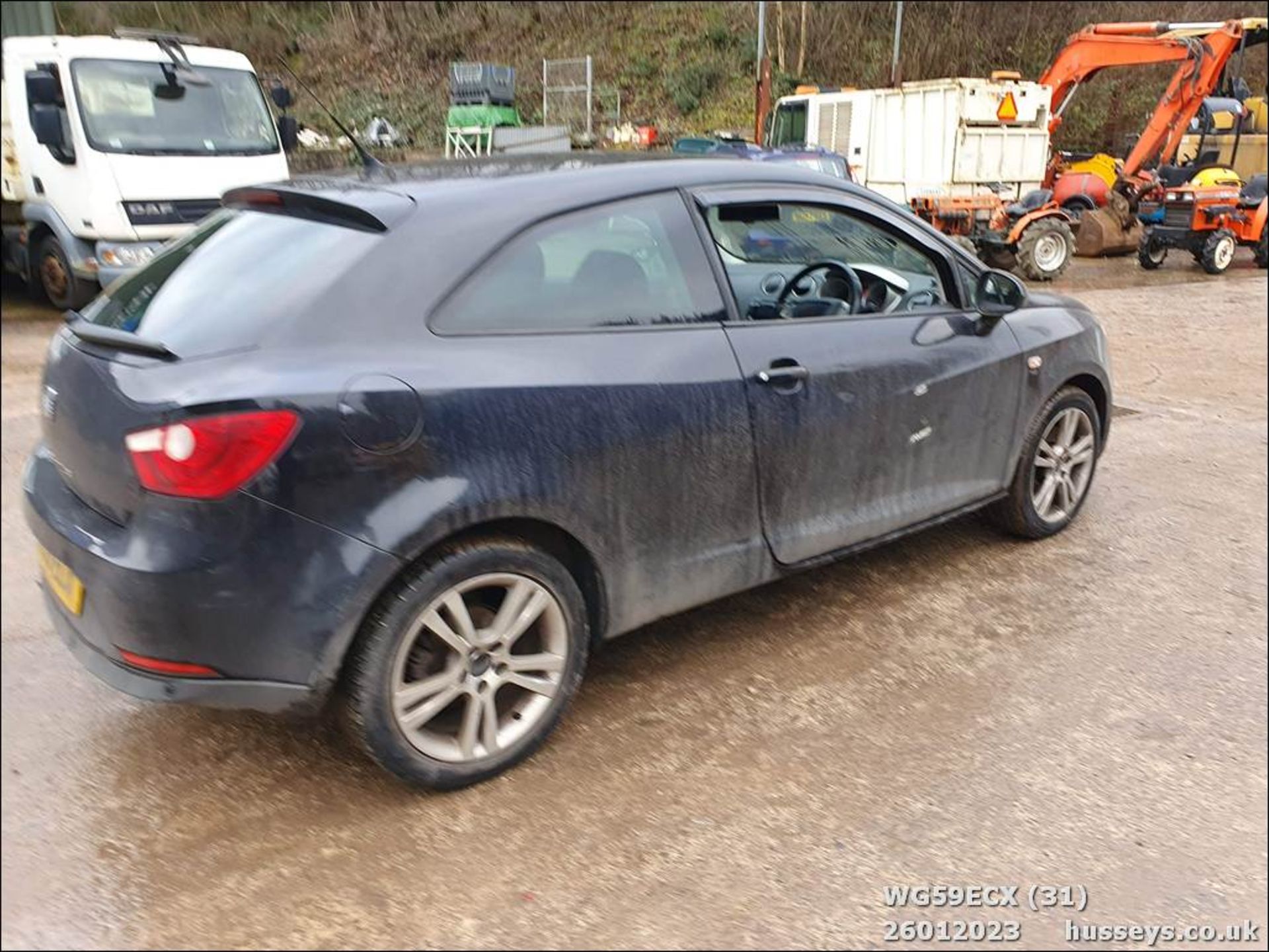 09/59 SEAT IBIZA CR SPORT TDI - 1598cc 3dr Hatchback (Black, 129k) - Image 19 of 58