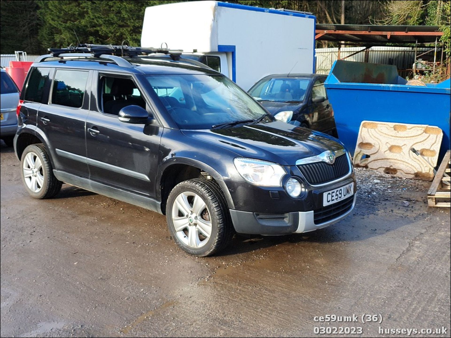 09/59 SKODA YETI SE TSI 4X4 - 1798cc 5dr Hatchback (Black, 51k) - Image 36 of 40