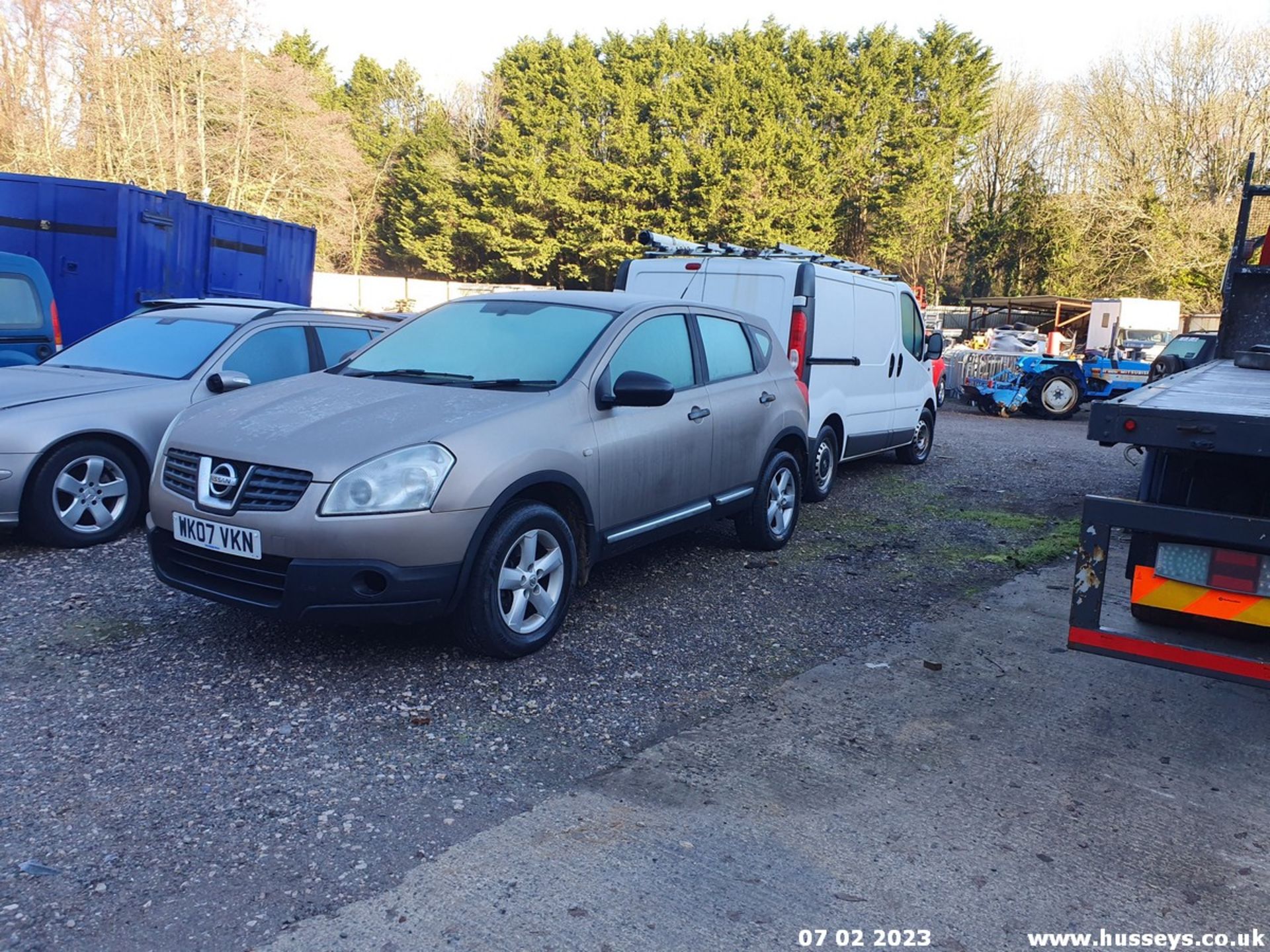 07/07 NISSAN QASHQAI VISIA DCI 2WD - 1461cc 5dr Hatchback (Beige, 117k) - Image 9 of 27