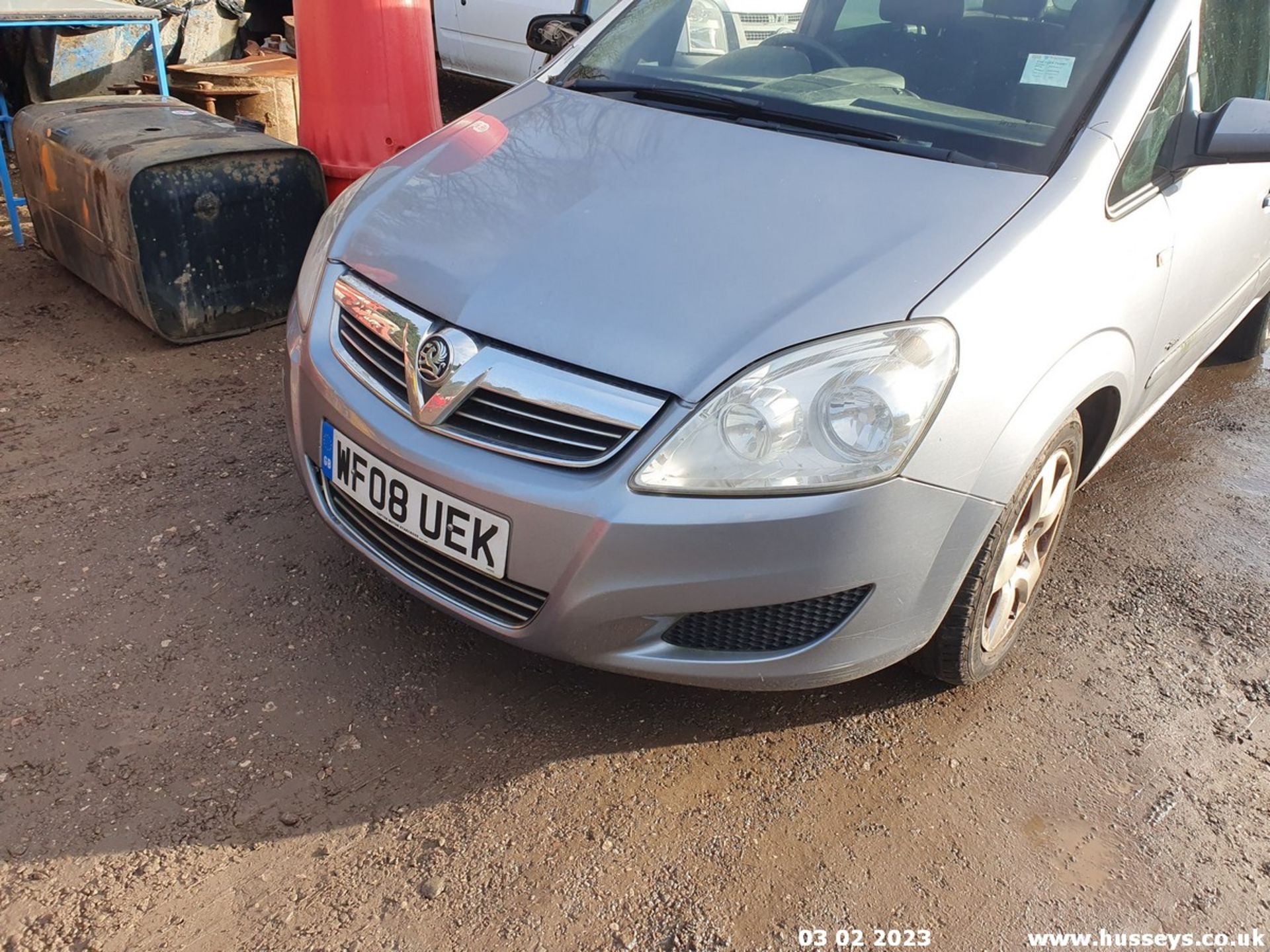 08/08 VAUXHALL ZAFIRA BREEZE - 1598cc 5dr MPV (Silver, 162k) - Image 31 of 44