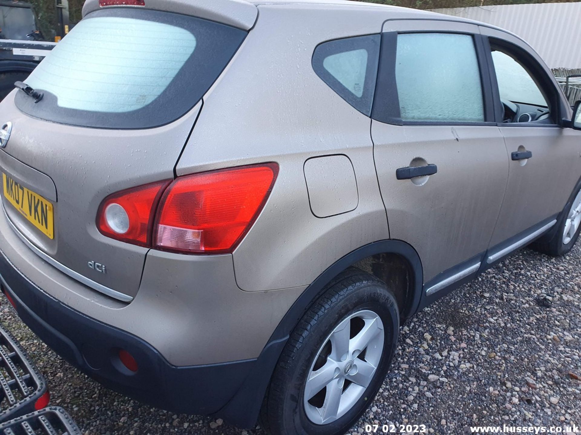 07/07 NISSAN QASHQAI VISIA DCI 2WD - 1461cc 5dr Hatchback (Beige, 117k) - Image 20 of 27