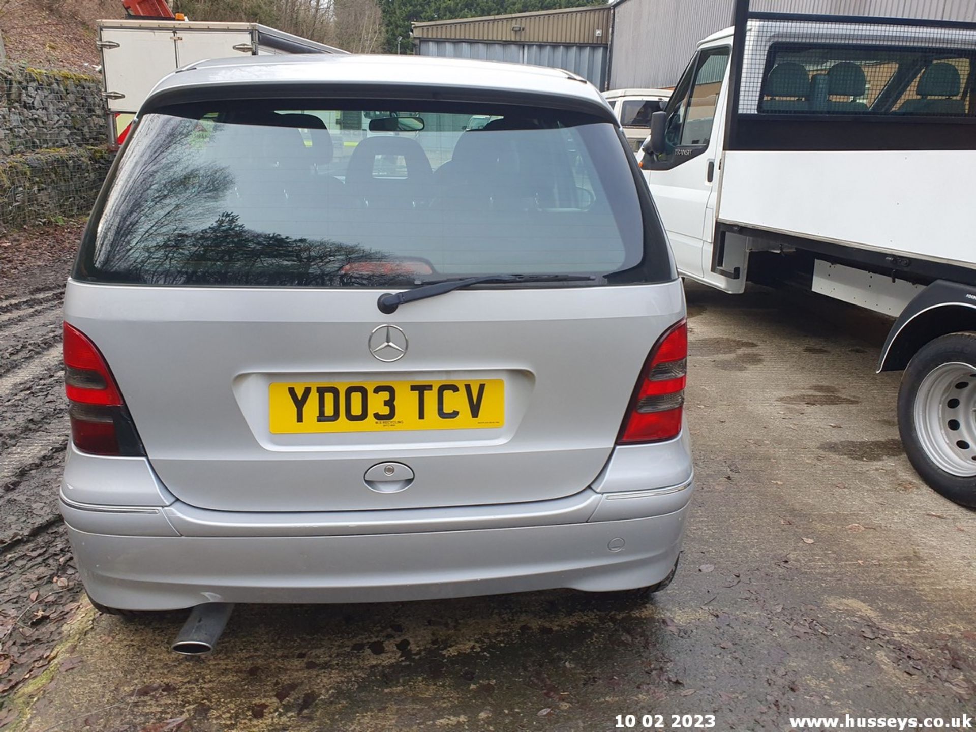 03/03 MERCEDES A140 AVANTGARDE AUTO - 1397cc 5dr Hatchback (Silver, 52k) - Image 11 of 24