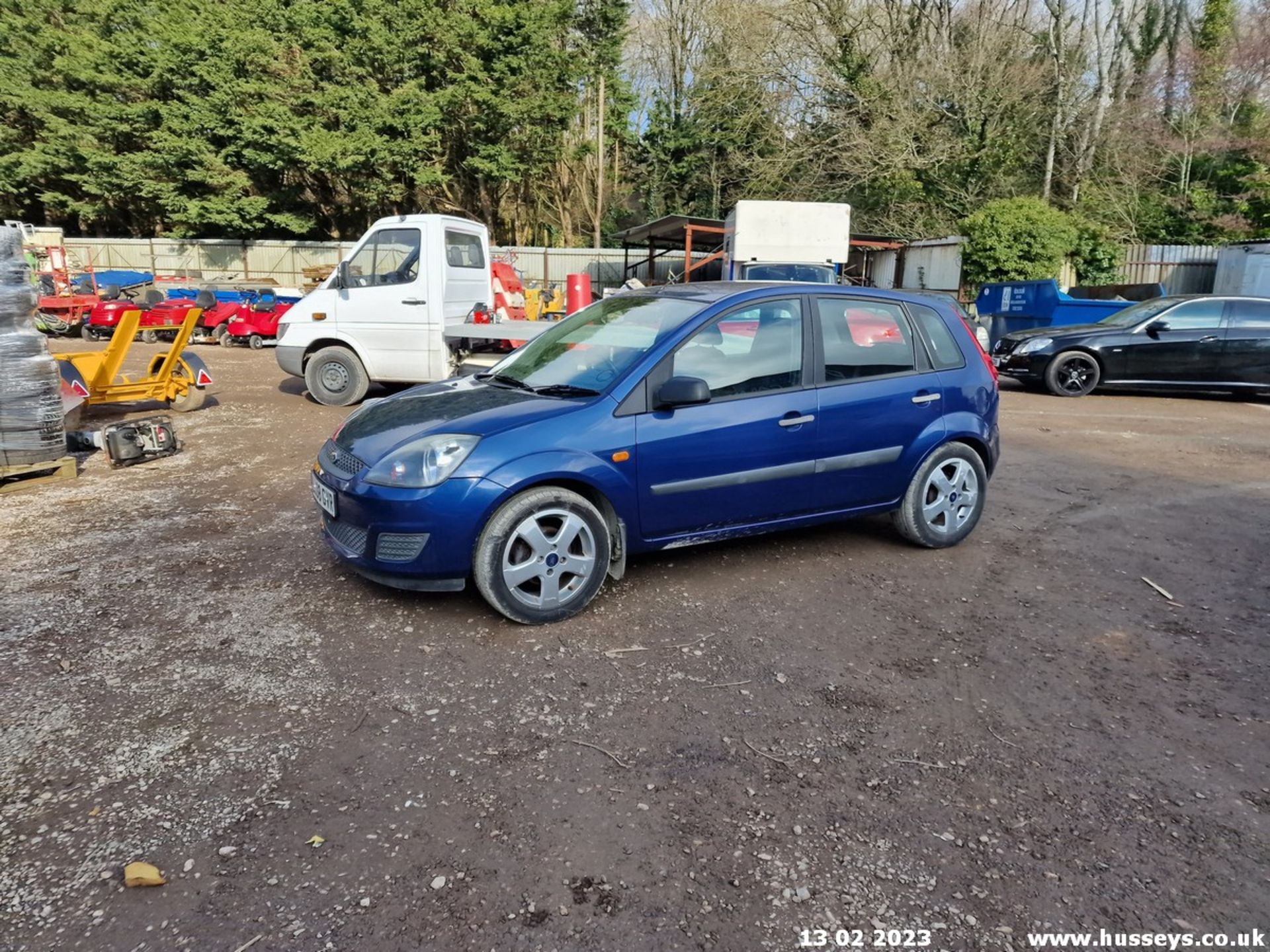 08/08 FORD FIESTA STYLE CLIMATE D - 1399cc 5dr Hatchback (Blue, 82k) - Image 10 of 29