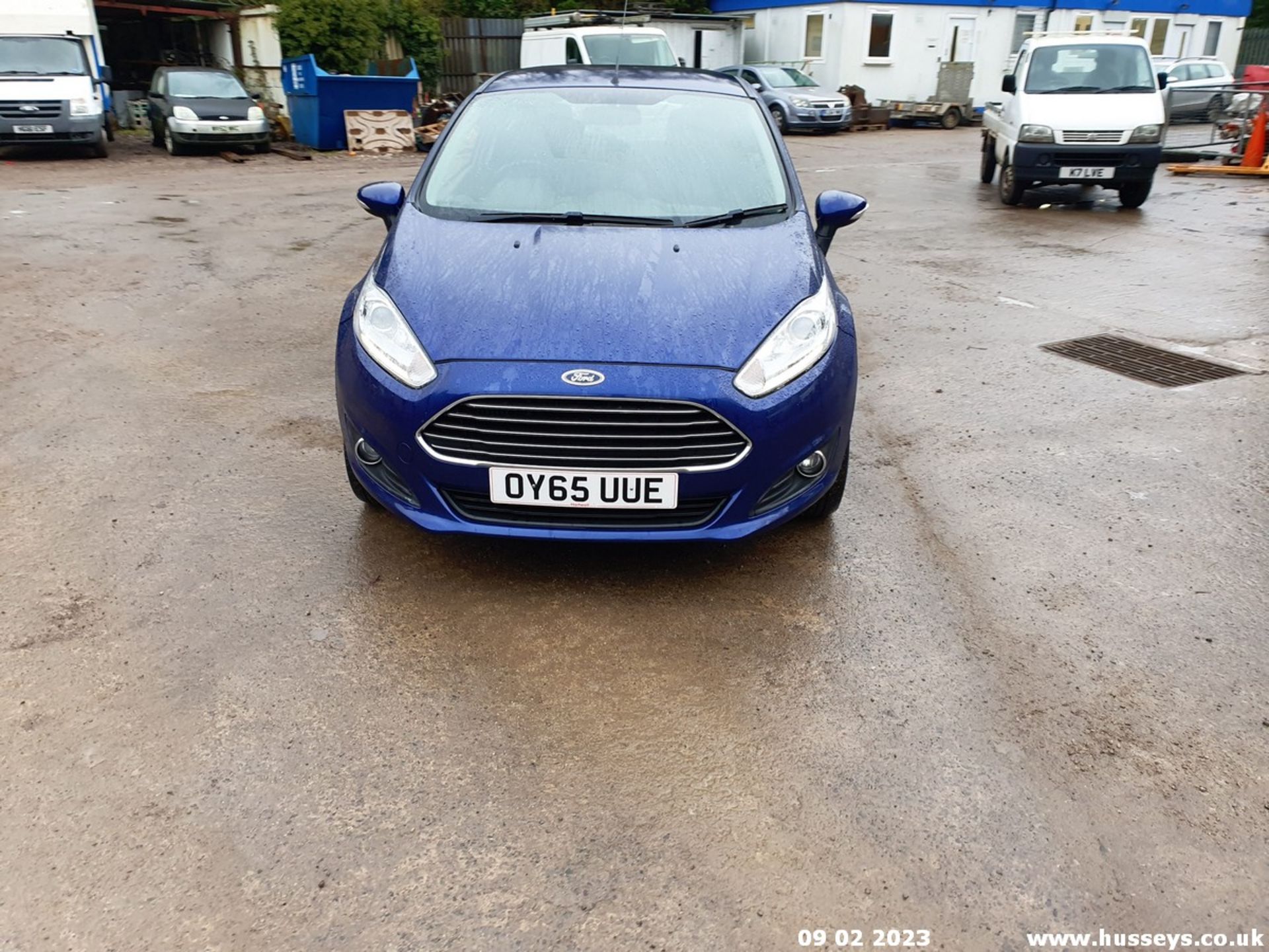 15/65 FORD FIESTA ZETEC TDCI - 1499cc 3dr Hatchback (Blue, 128k) - Image 6 of 48