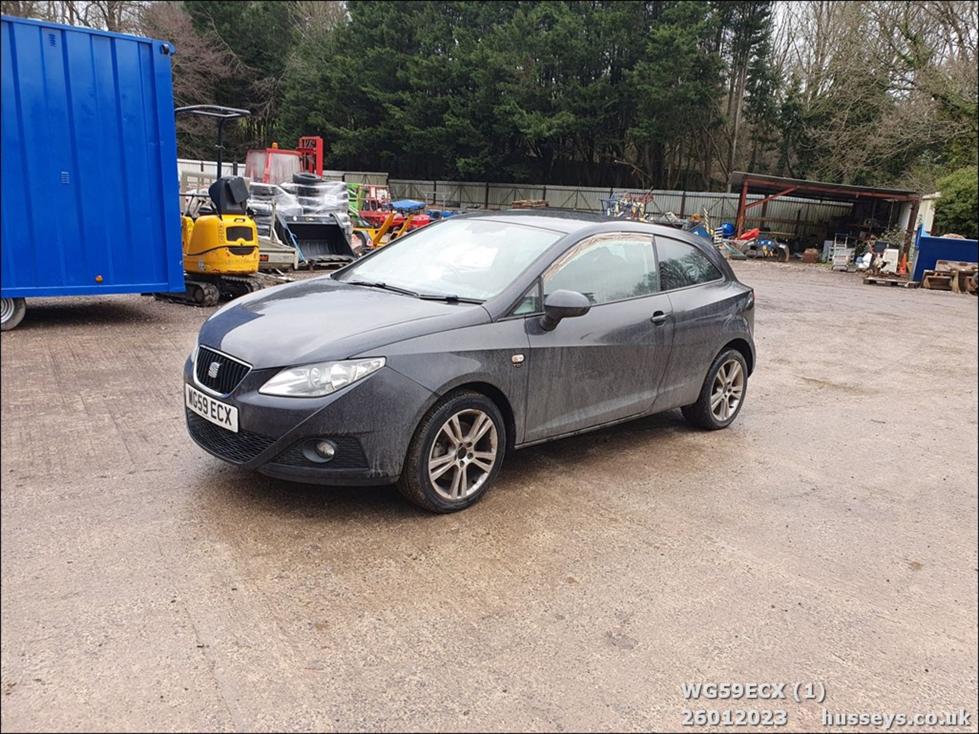 09/59 SEAT IBIZA CR SPORT TDI - 1598cc 3dr Hatchback (Black, 129k) - Image 49 of 58